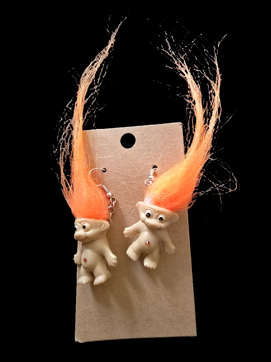 Troll earrings