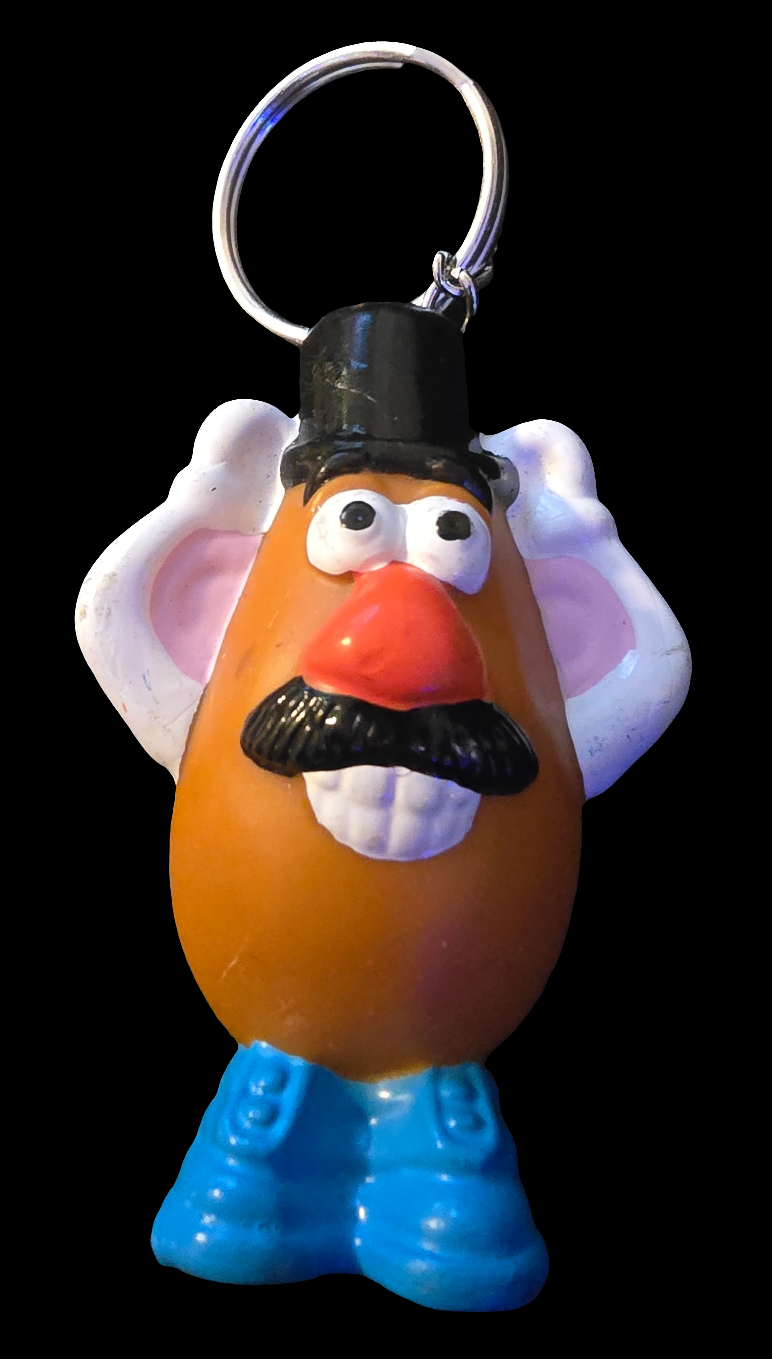 Mr. Potato head keychain
