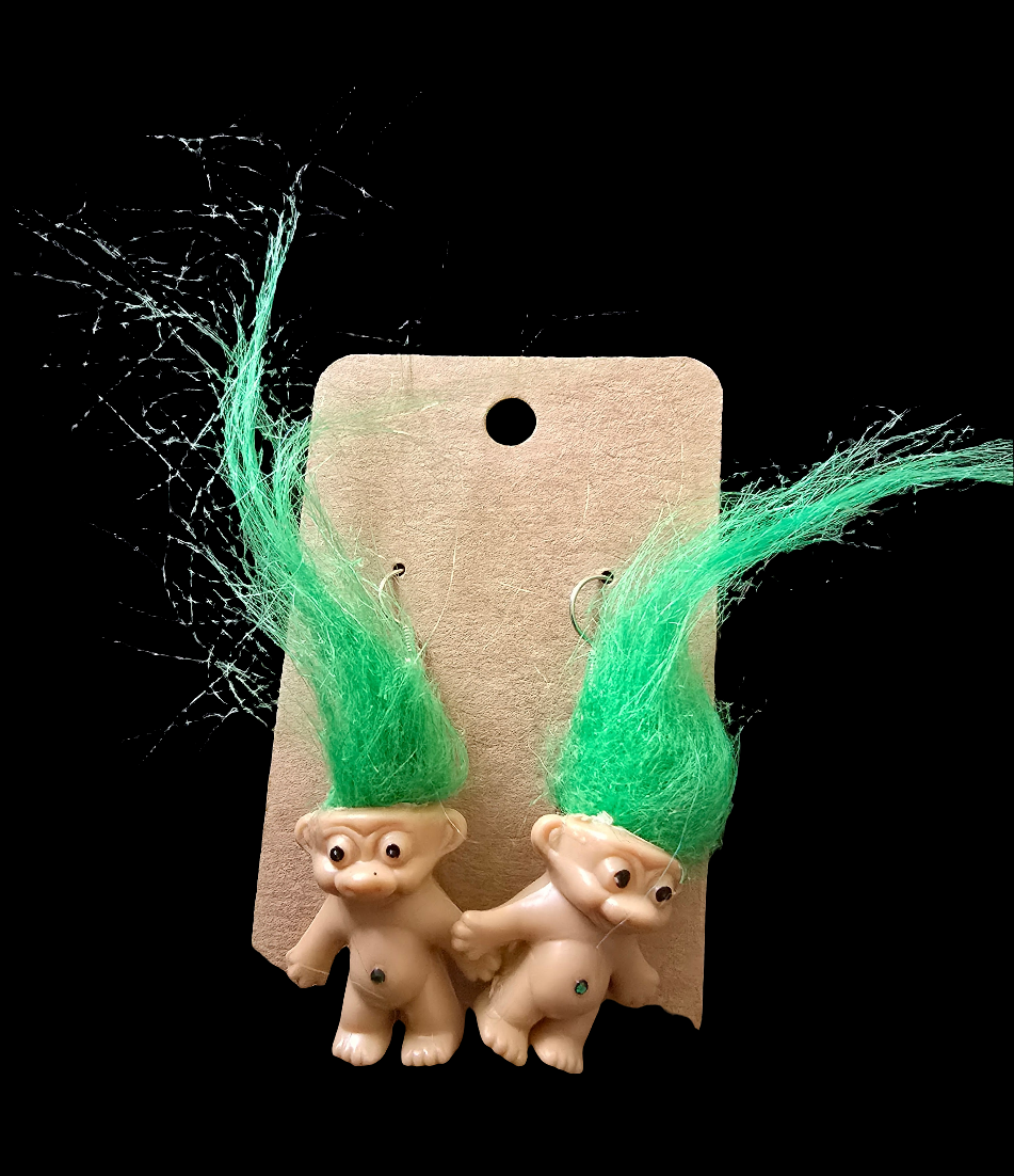 Troll earrings