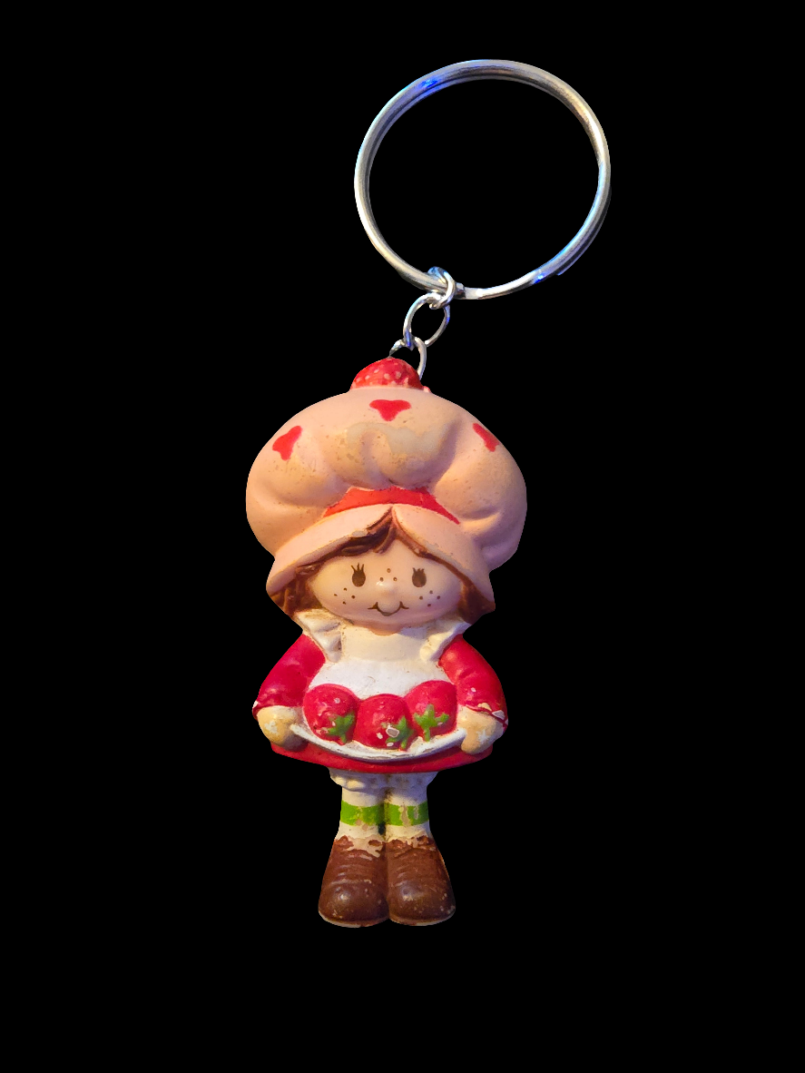 Strawberry shortcake keychain