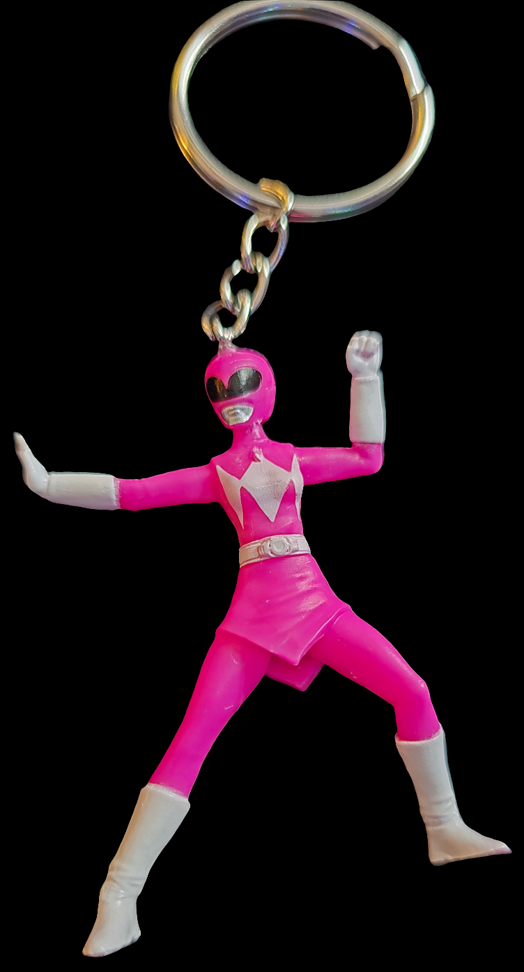 Power rangers keychains