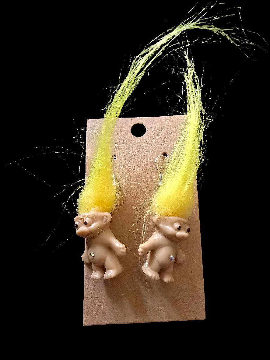 Troll earrings