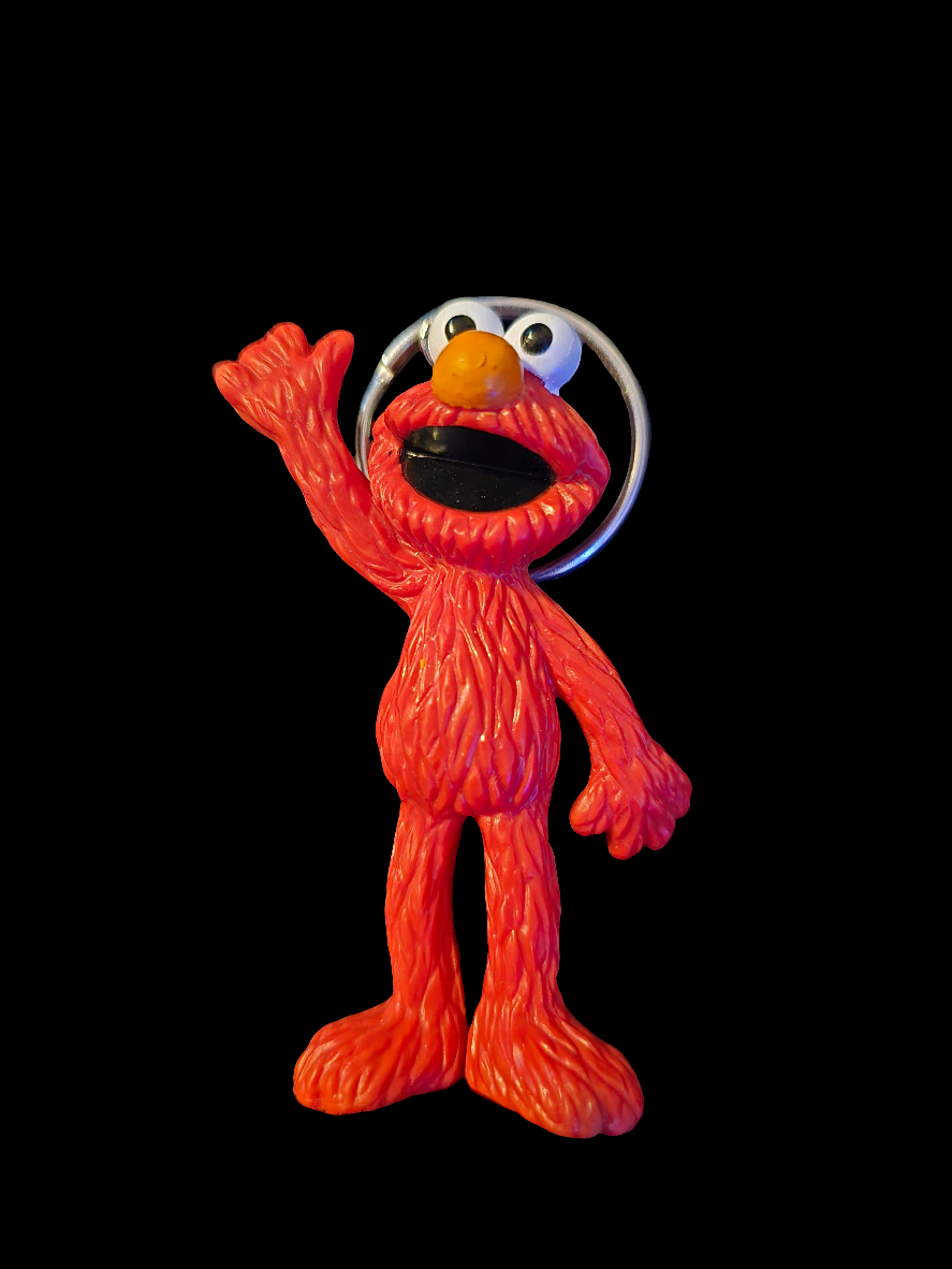 Sesame Street figure keychains