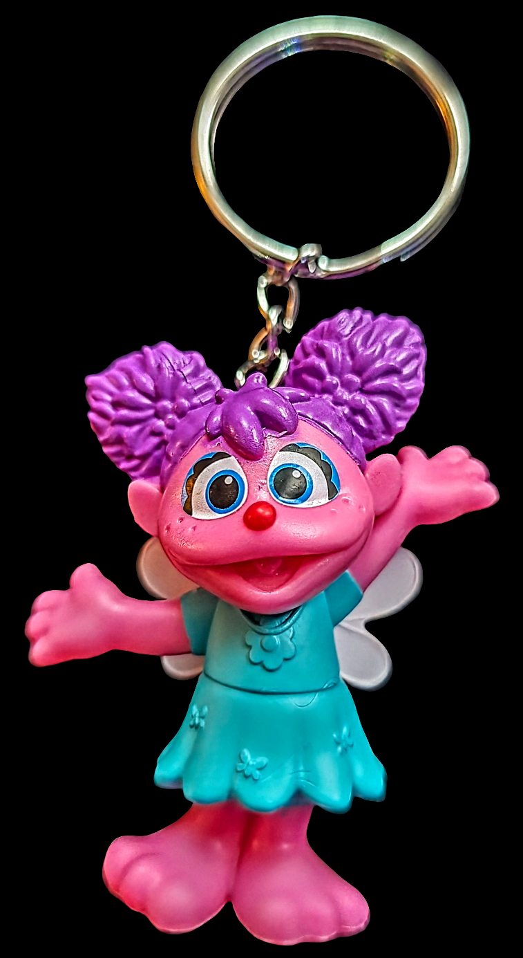 Sesame Street figure keychains