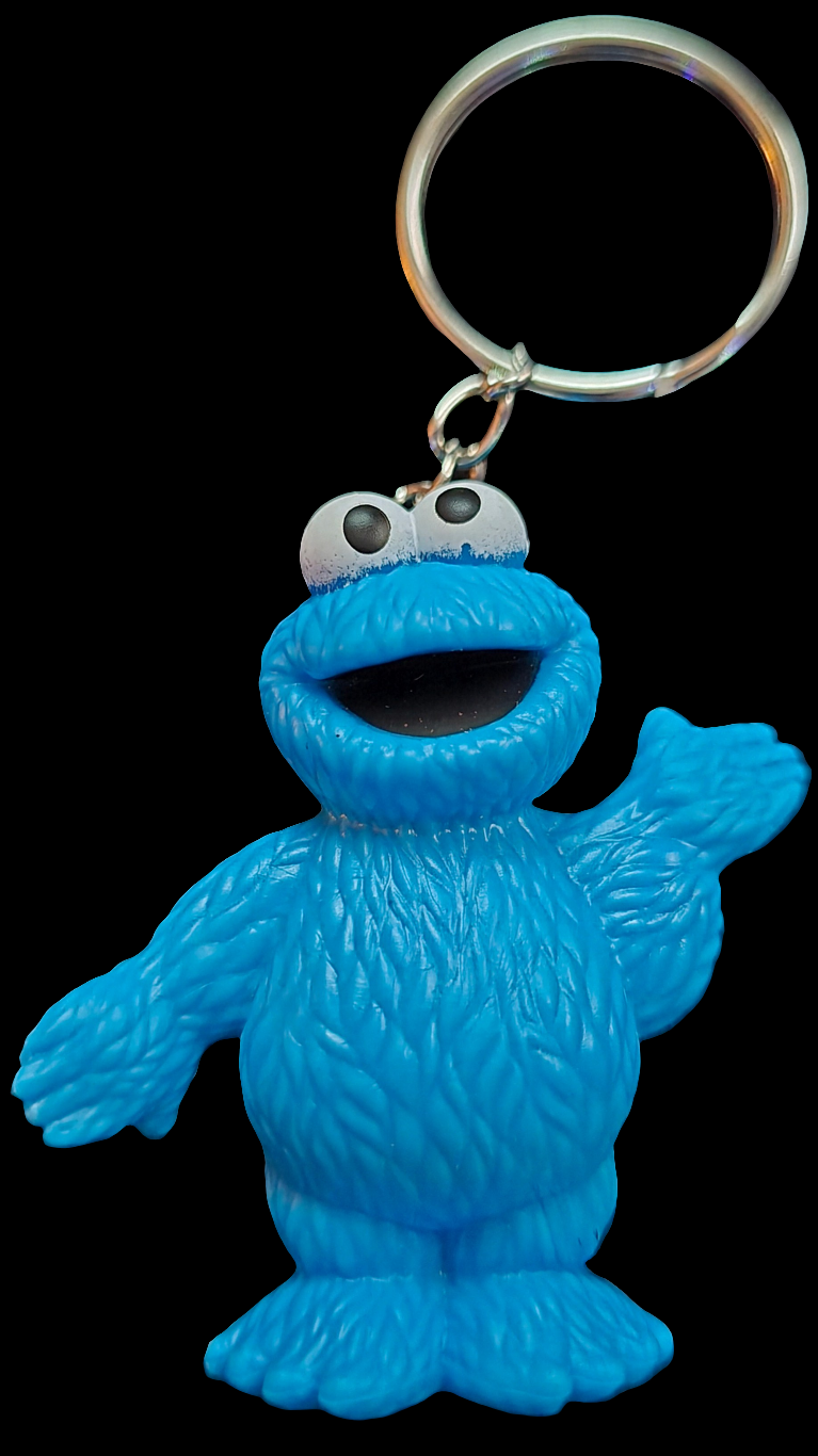 Sesame Street figure keychains