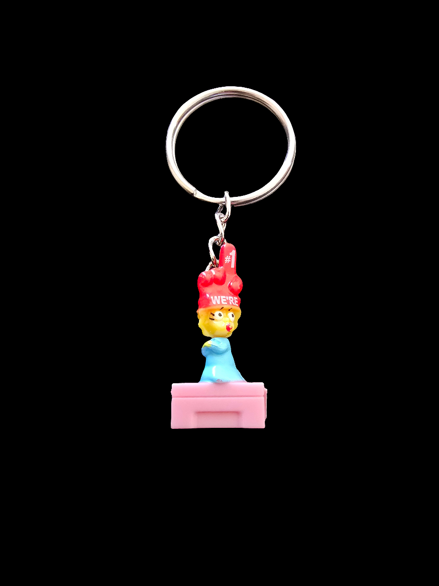 Simpsons Maggie keychain take better pic
