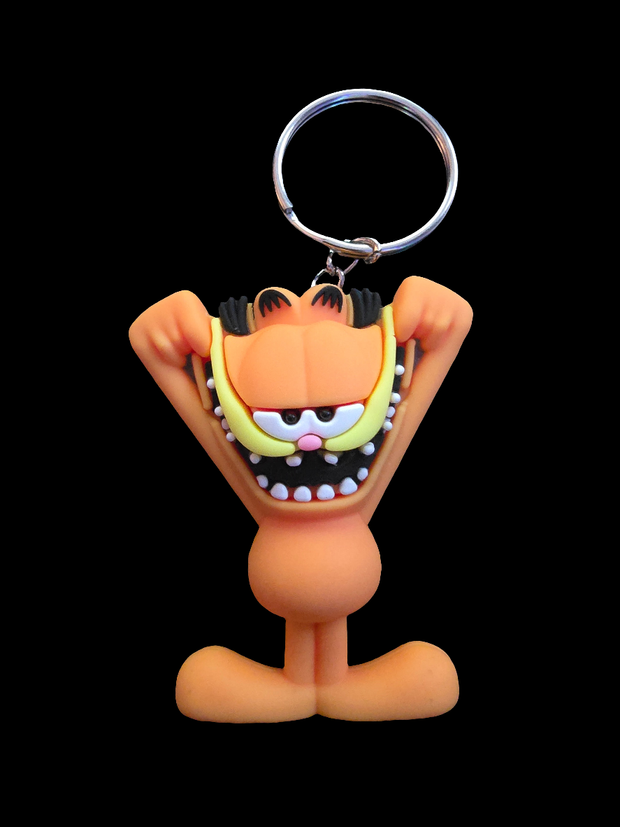 Garfield figure keychains