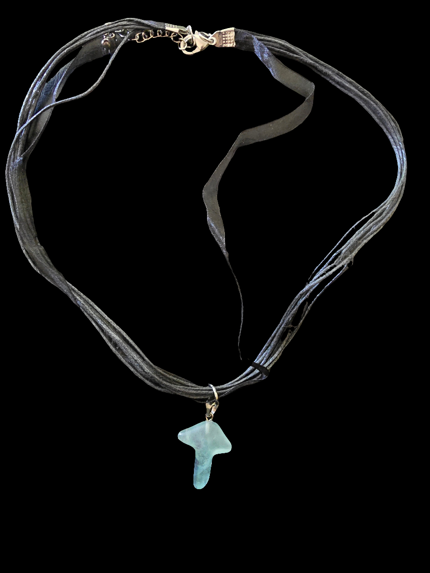 Mushroom necklace