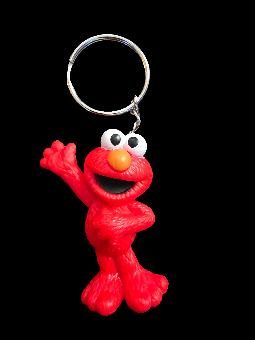 Sesame Street figure keychains