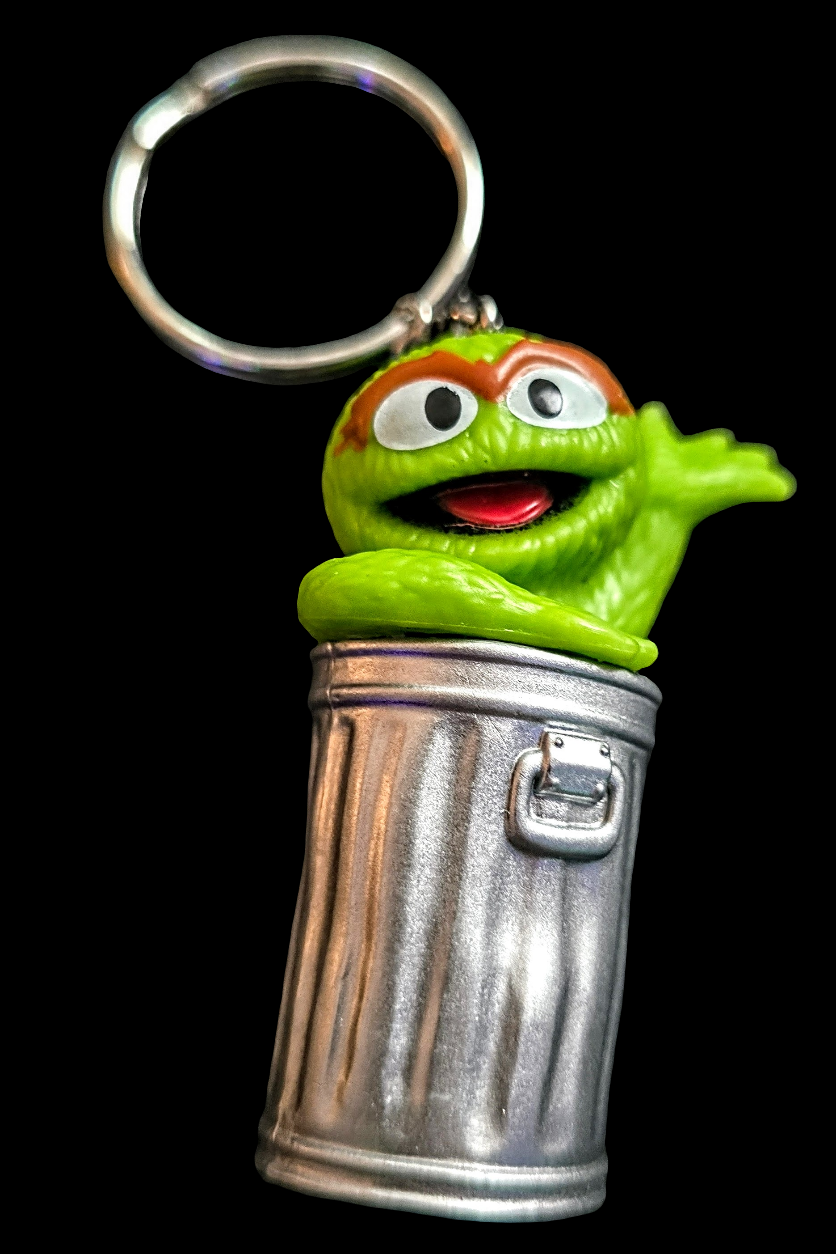Sesame Street figure keychains