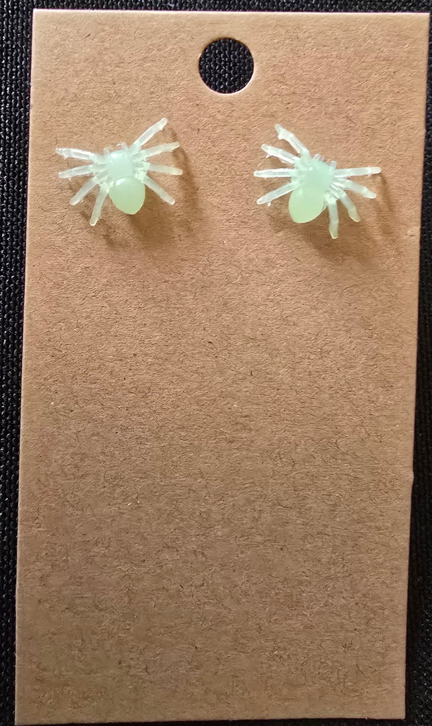 Spider stud earrings