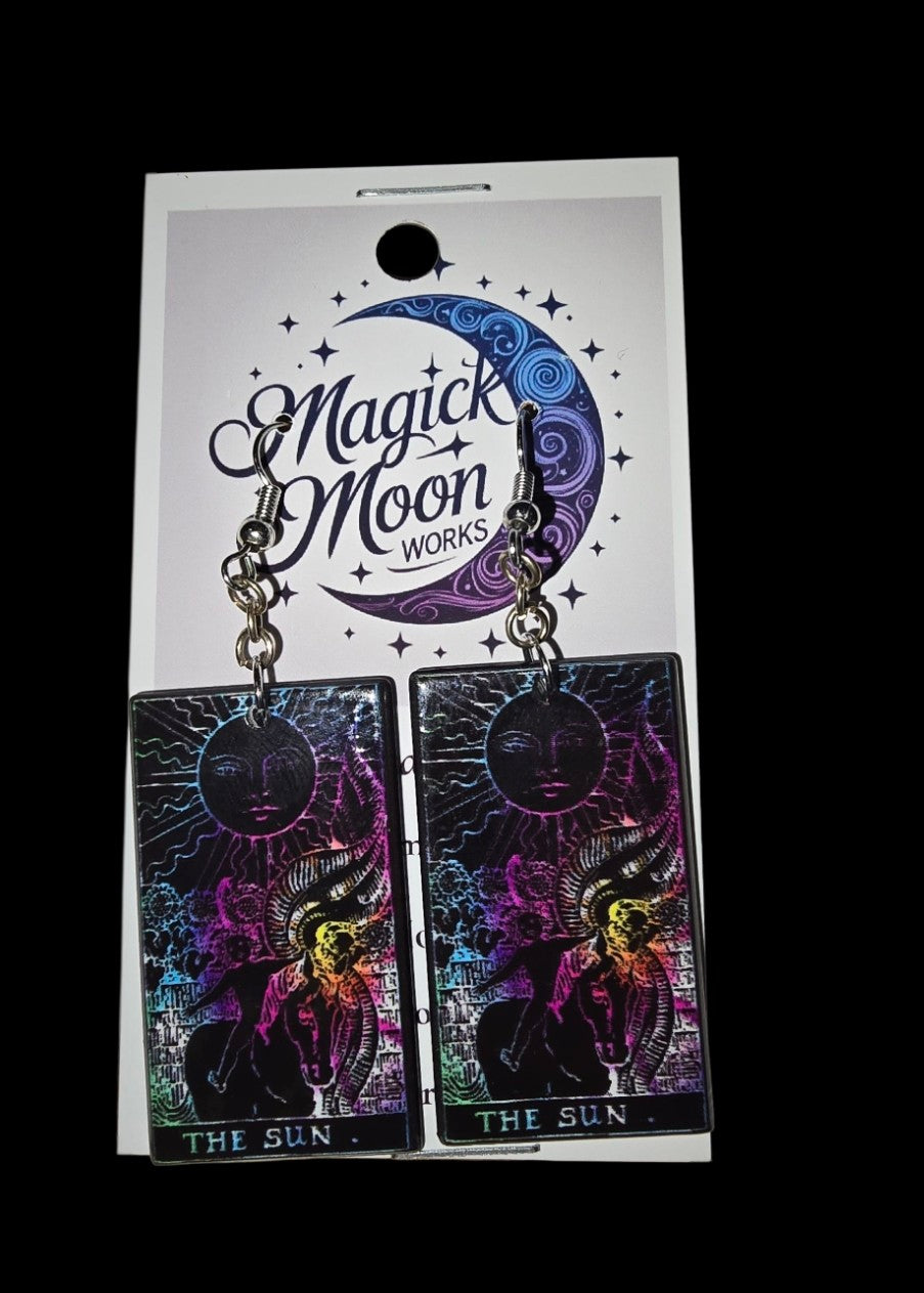 Pastel Tarot earrings