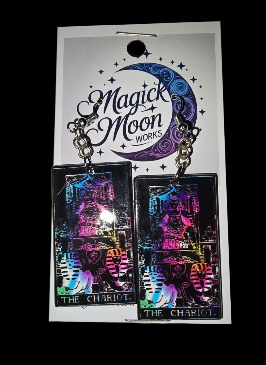 Pastel Tarot earrings