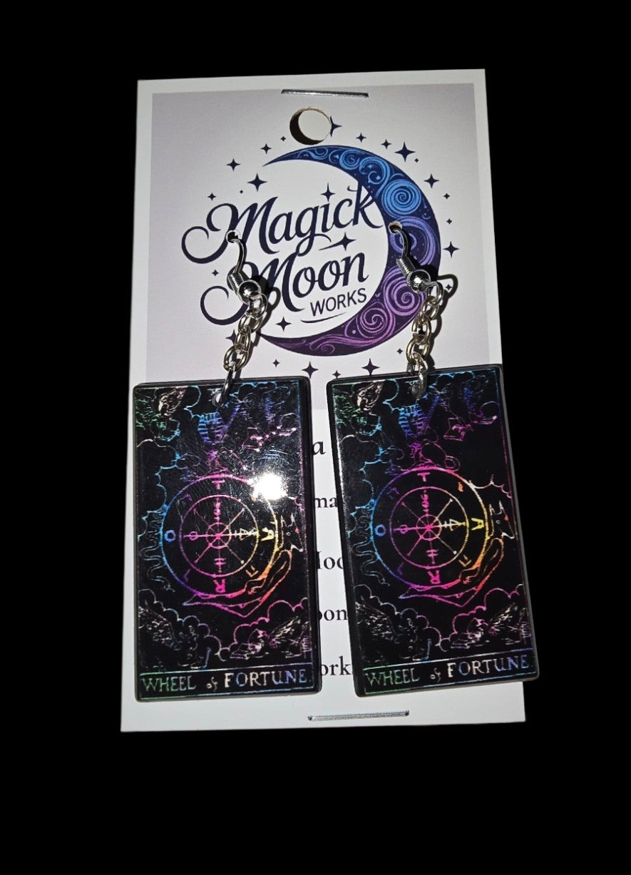 Pastel Tarot earrings