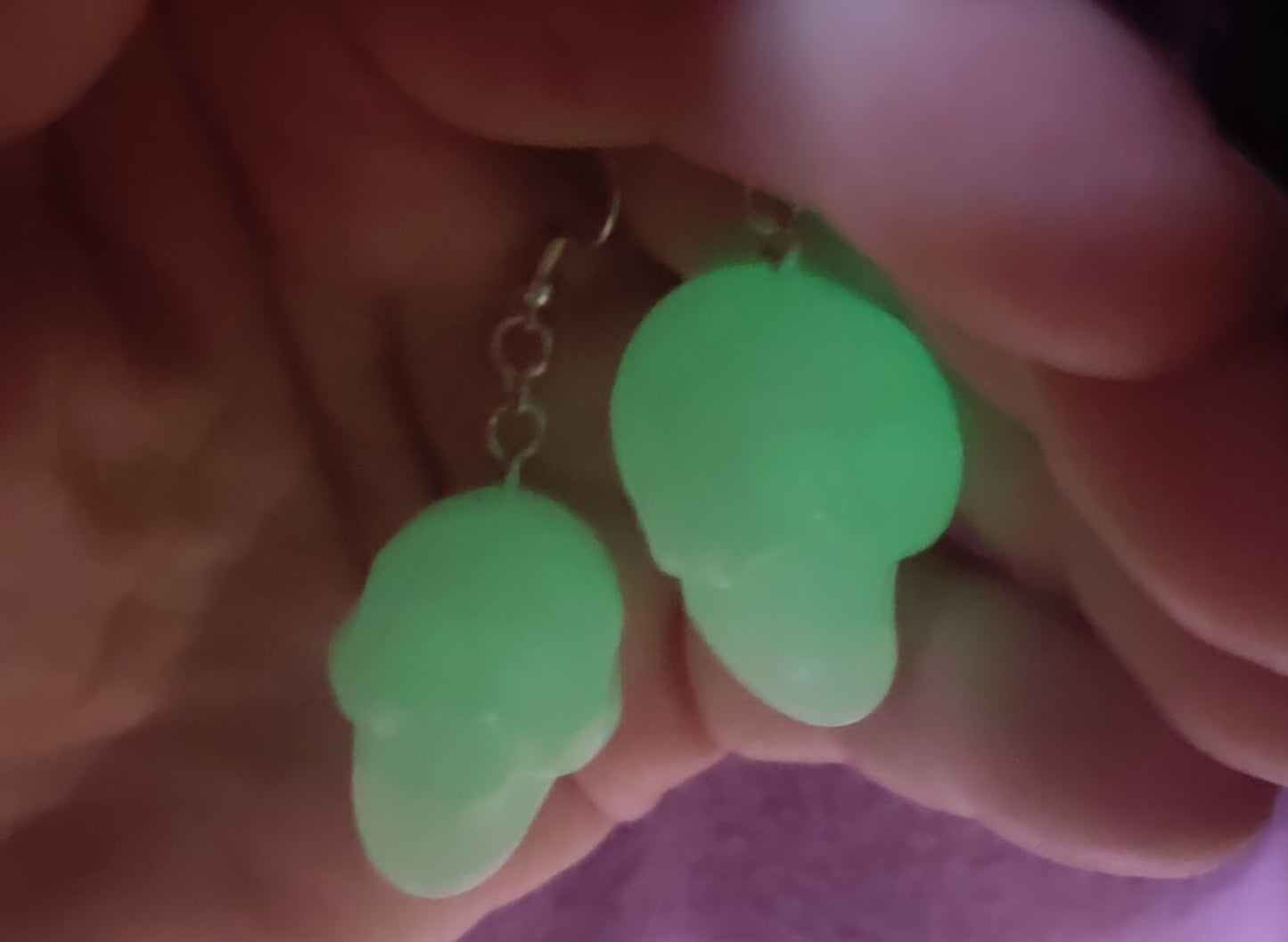 Skull earrings