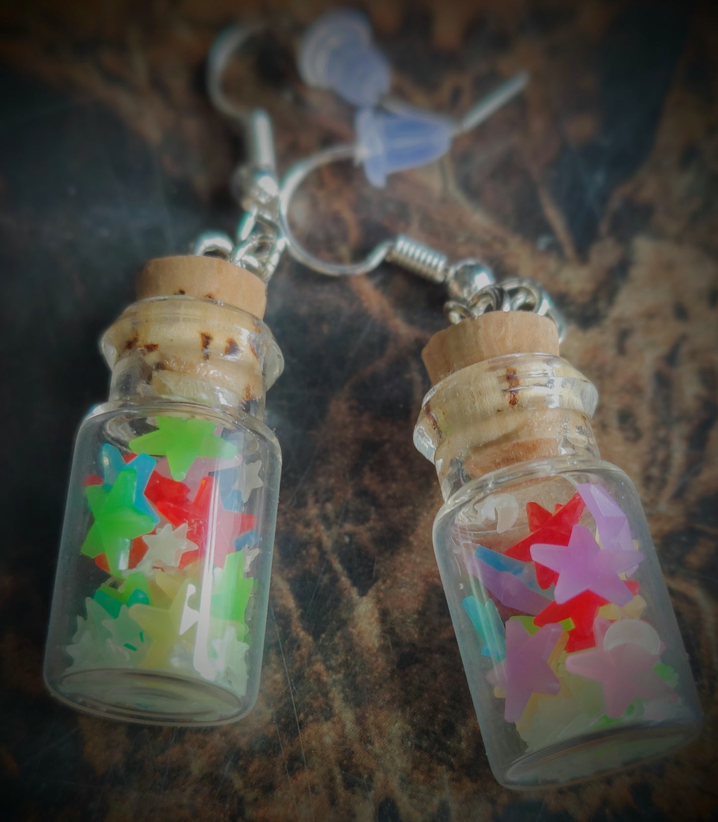Custom star earrings