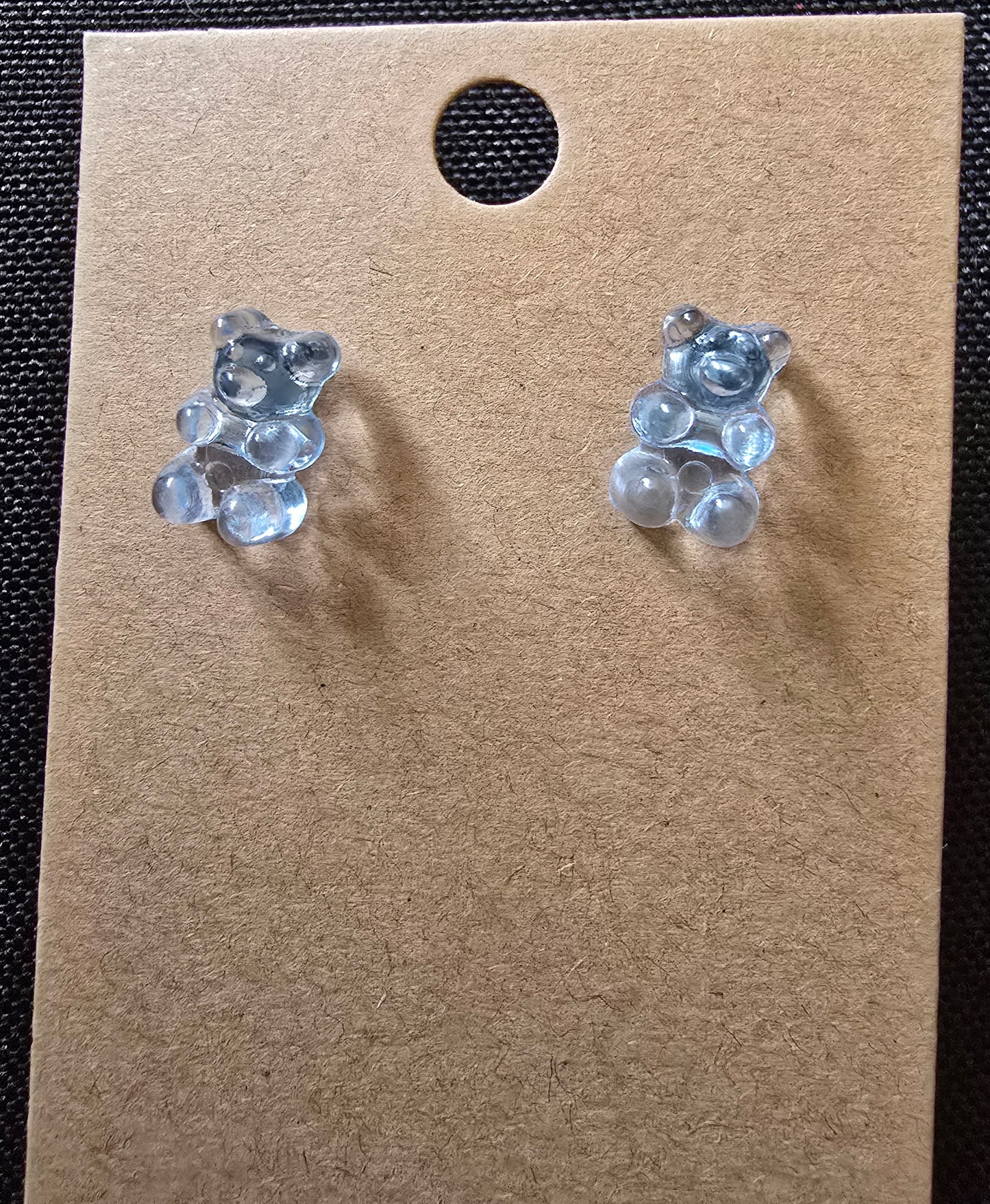 Gummy bear stud earrings