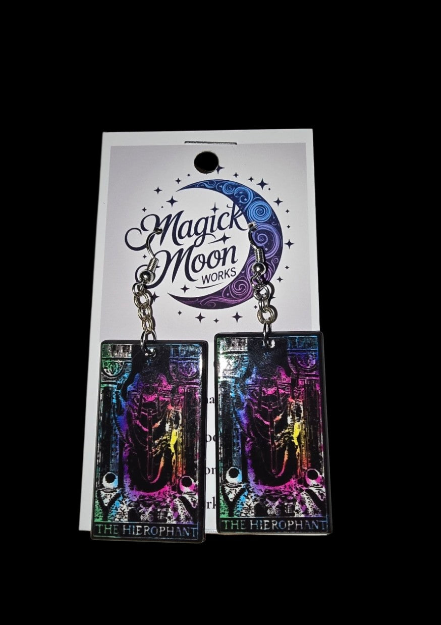 Pastel Tarot earrings