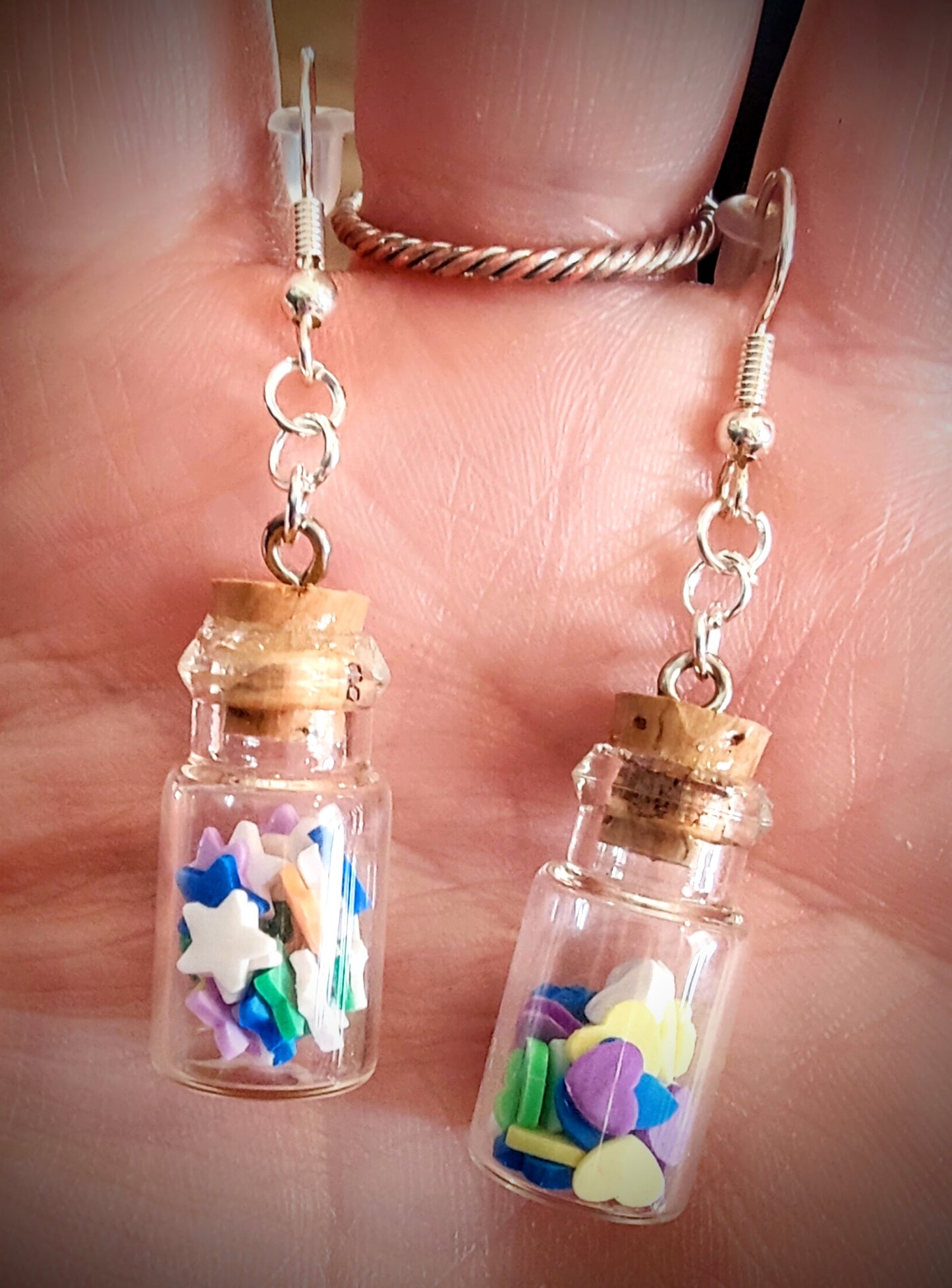 Custom star earrings