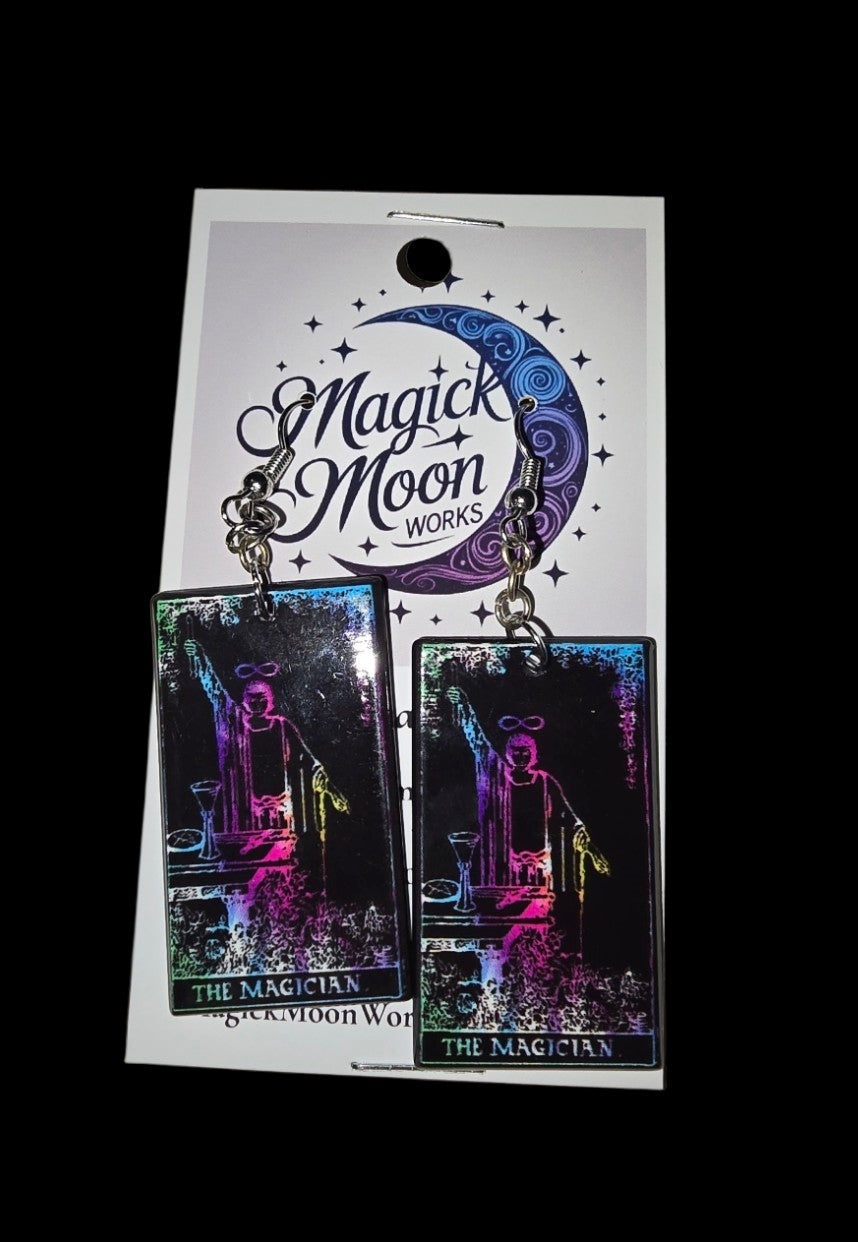 Pastel Tarot earrings