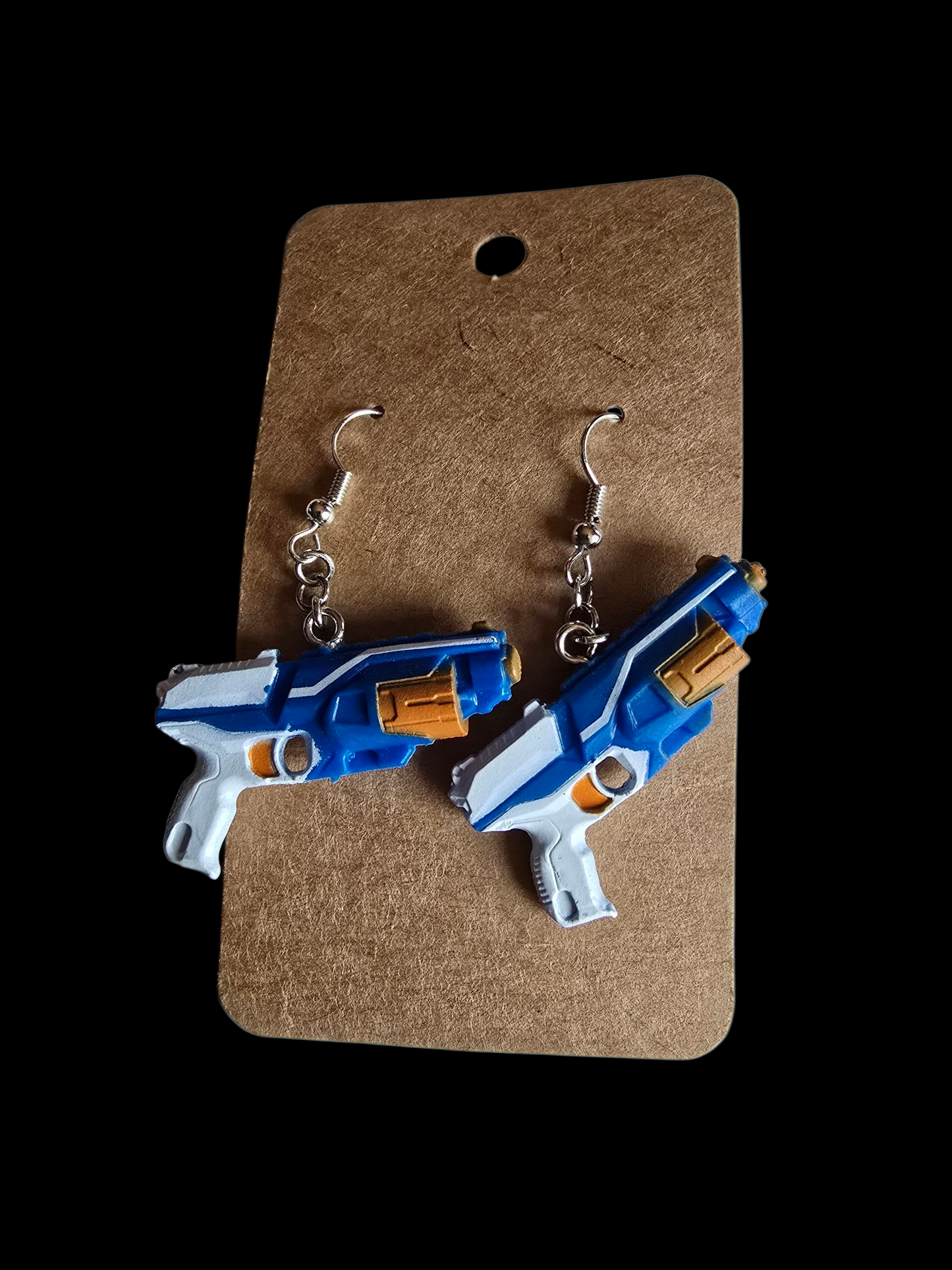 Nerf gun earrings