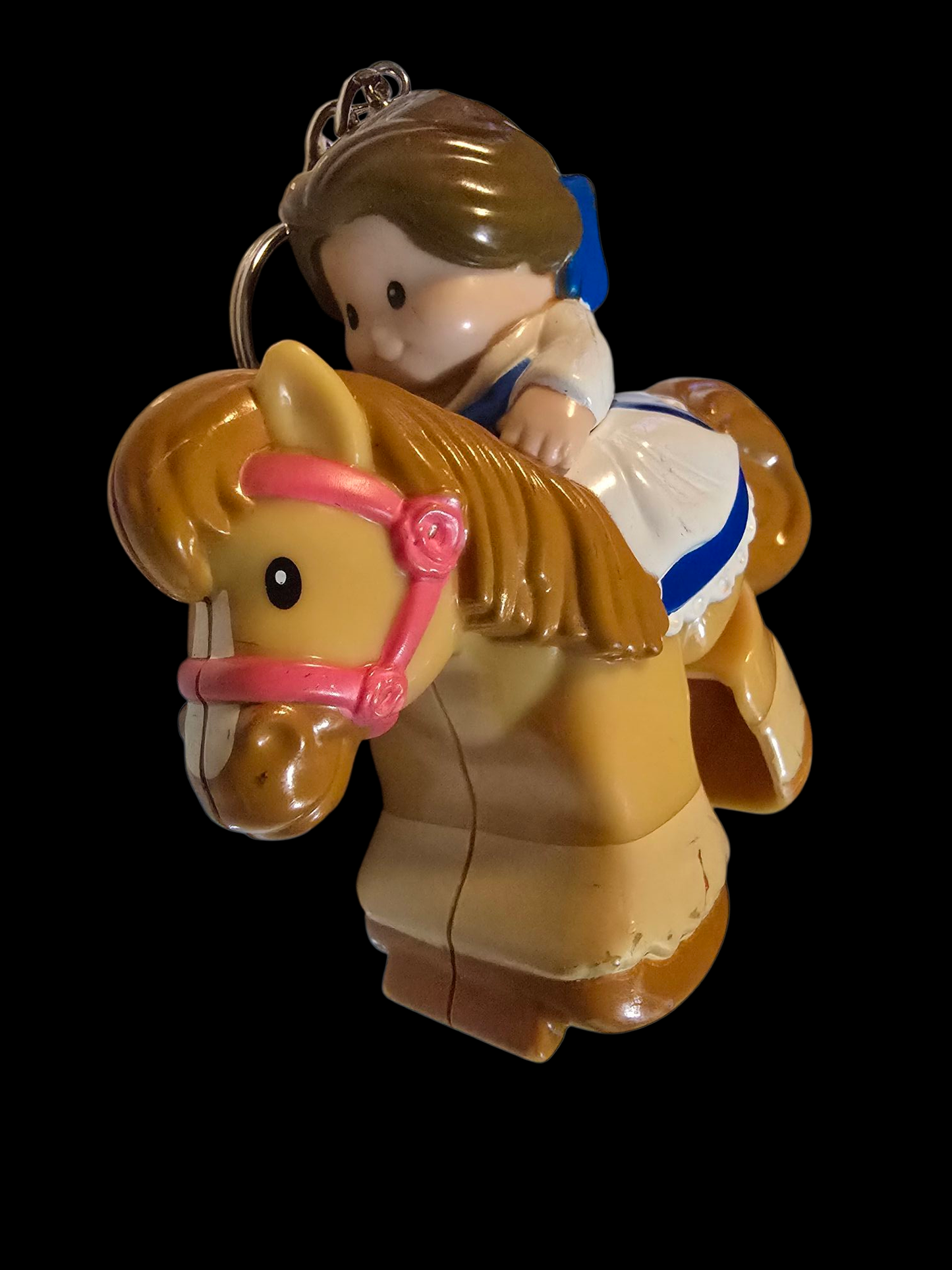 Beauty and the beast keychains