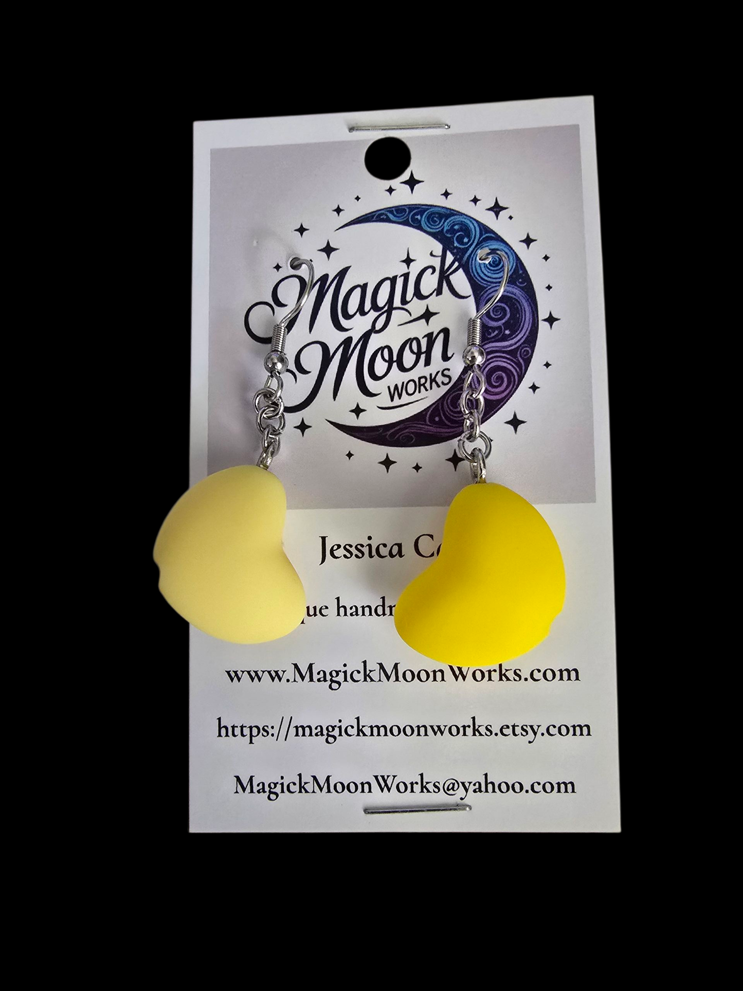 Silicone Heart earrings