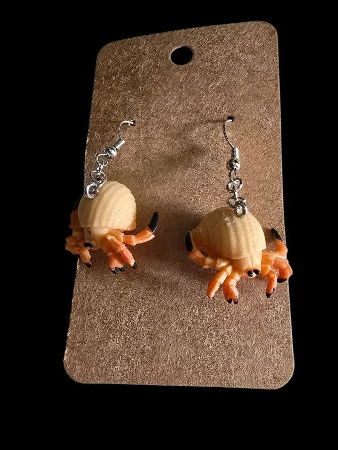 Sea creature earrings