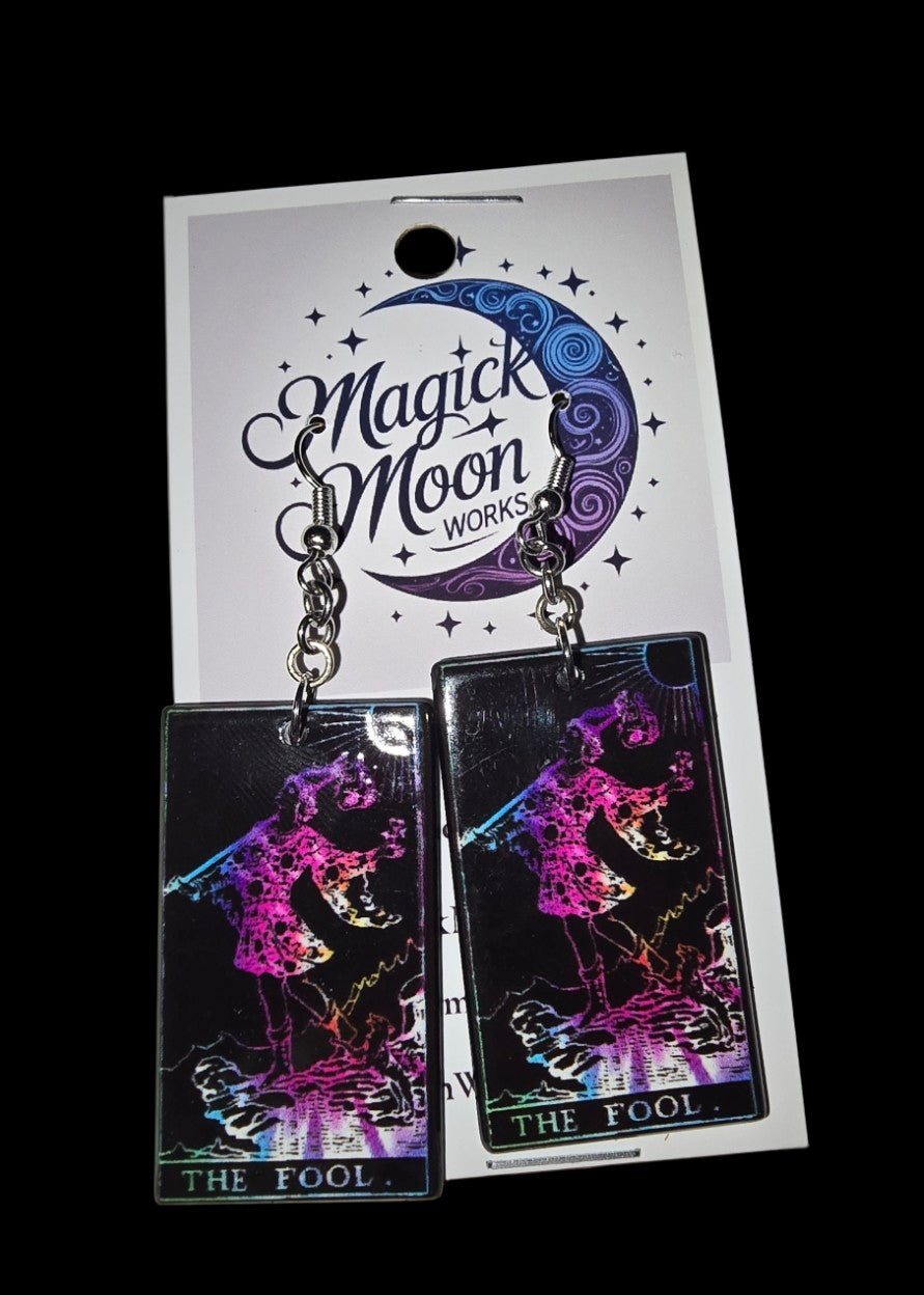 Pastel Tarot earrings