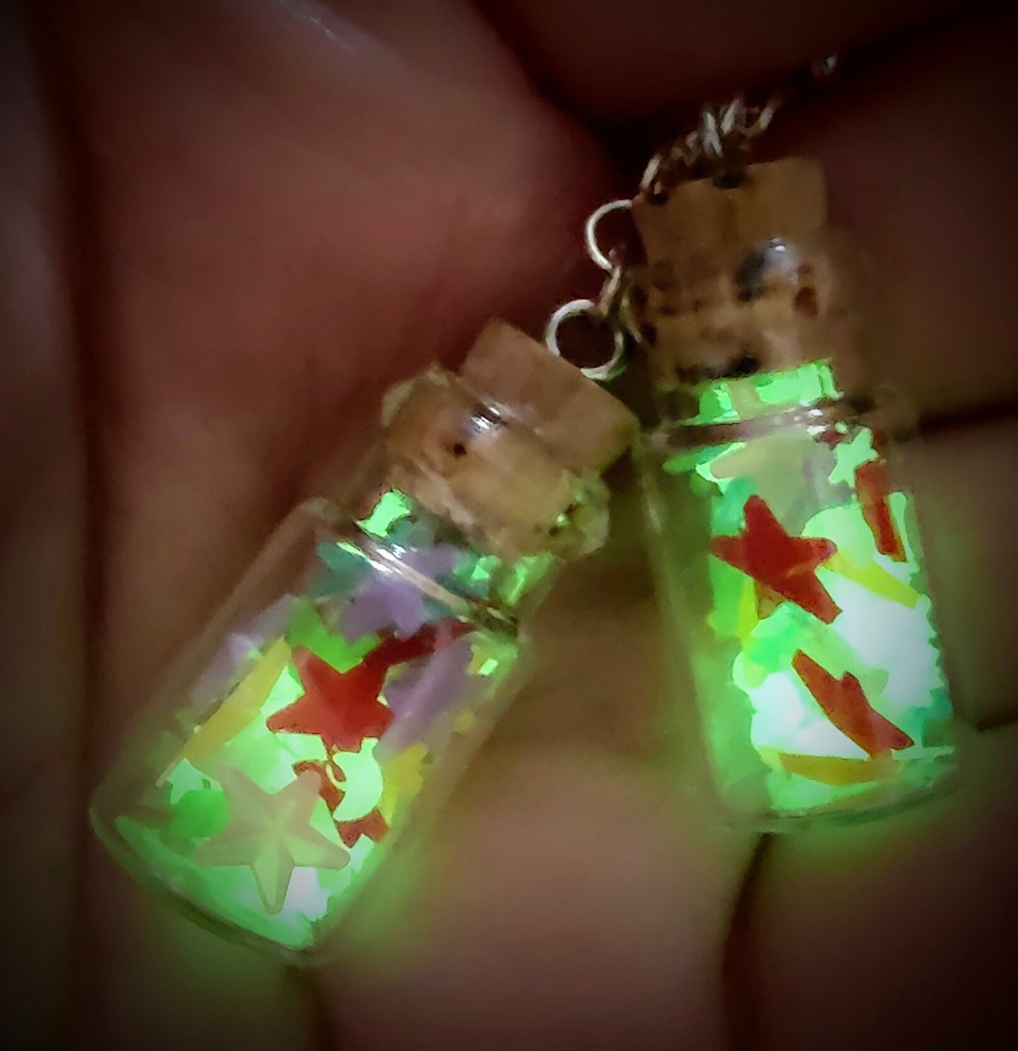 Custom star earrings
