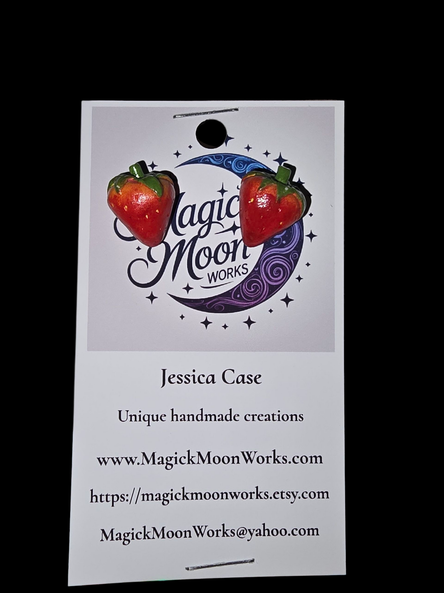 Fruit earrings