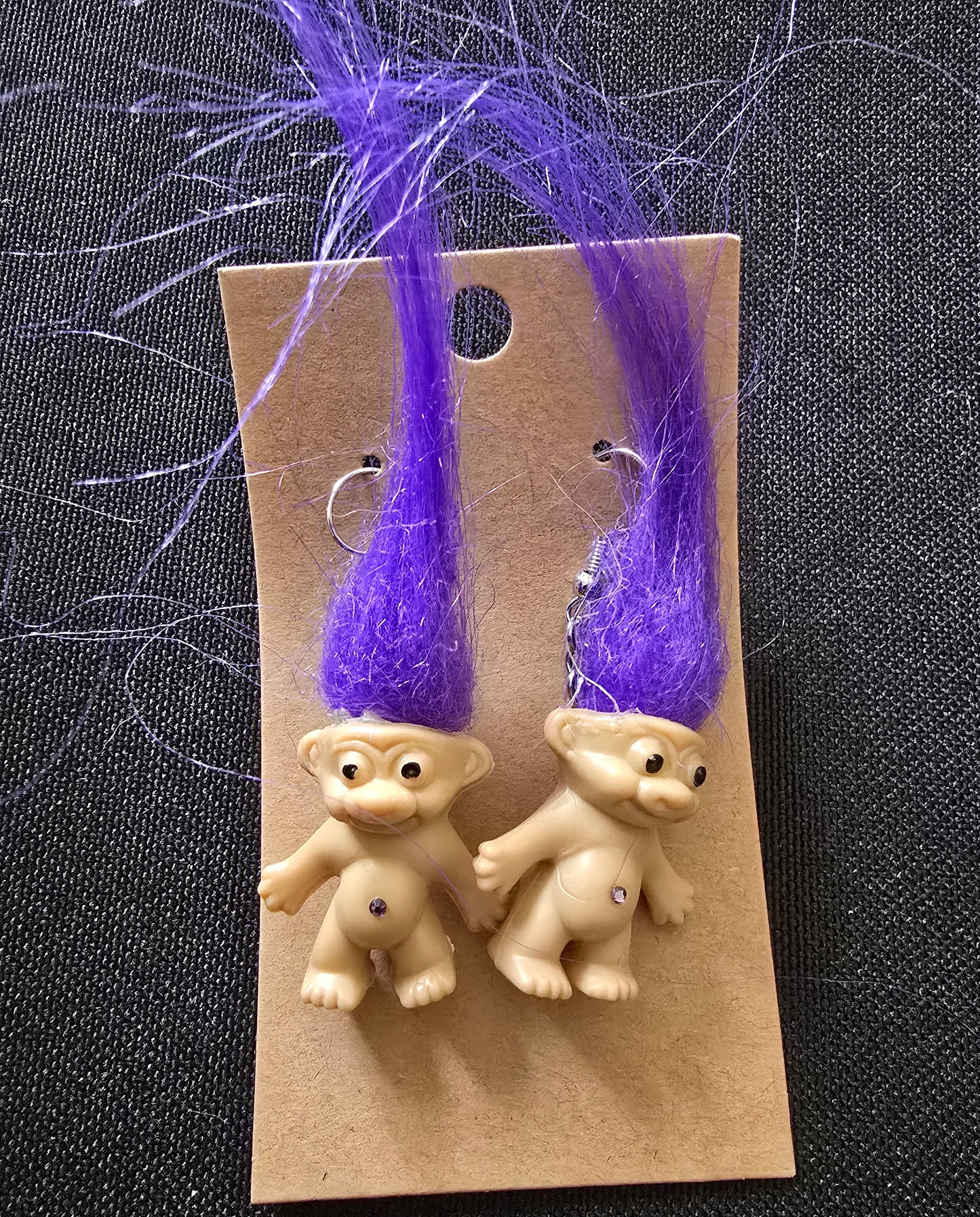 Troll earrings