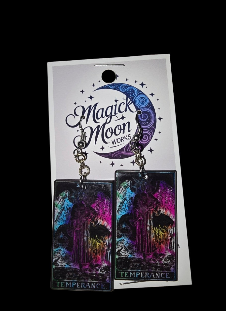 Pastel Tarot earrings