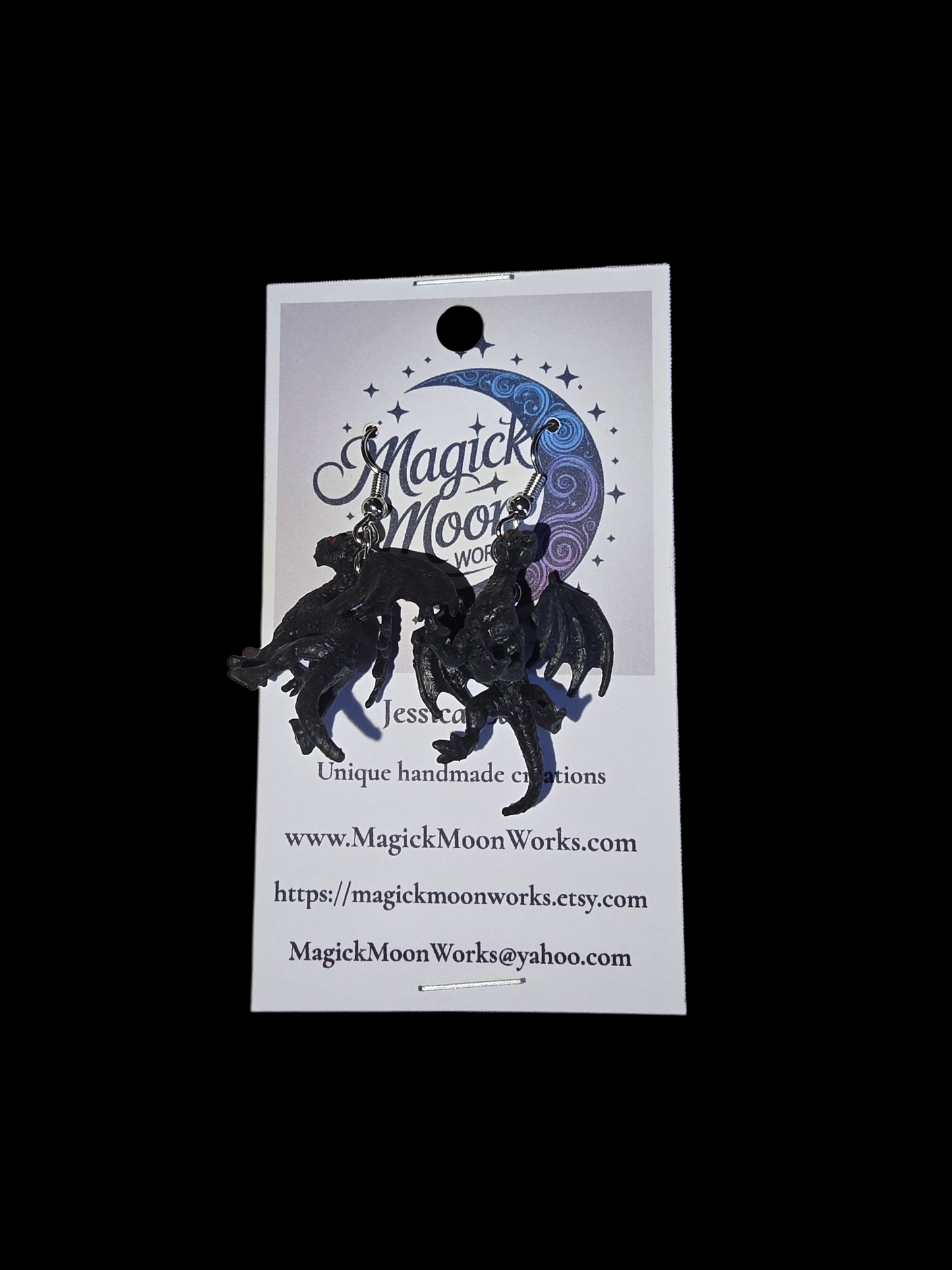 Dragon earrings