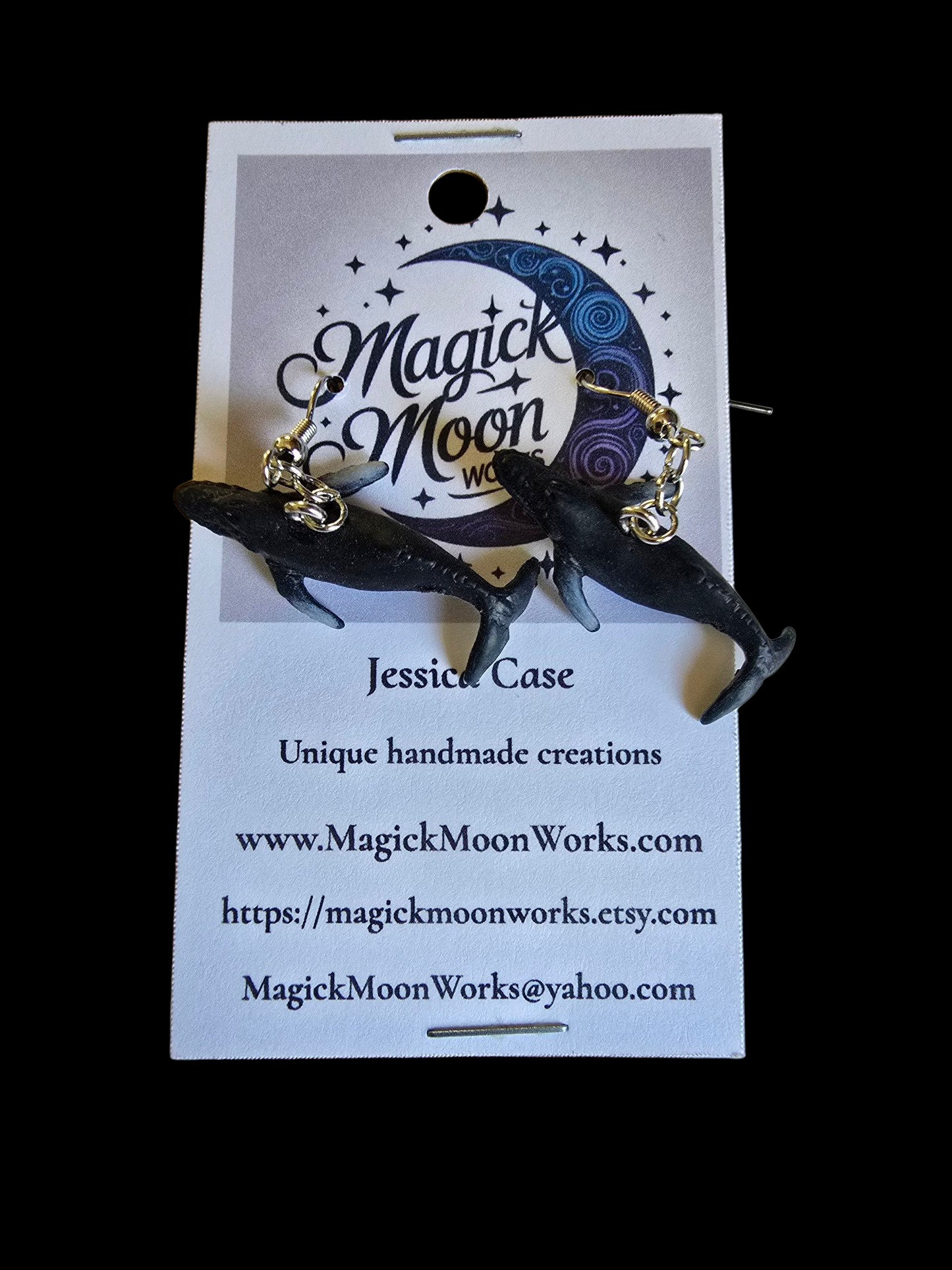 Sea creature earrings
