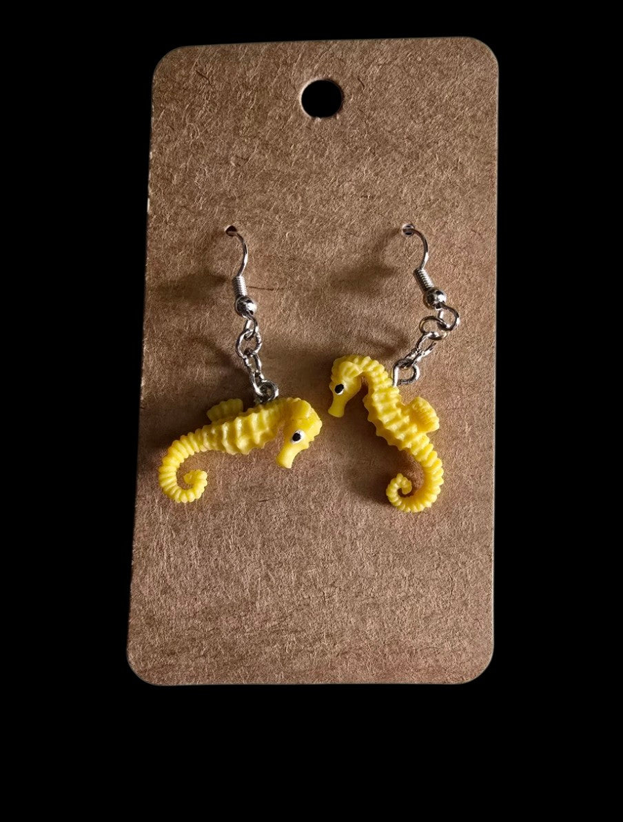 Sea creature earrings