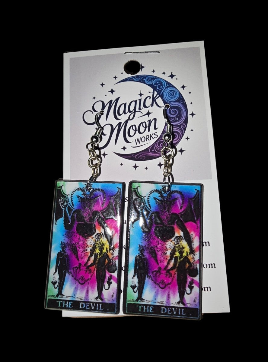 Pastel Tarot earrings