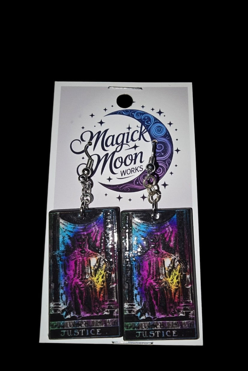 Pastel Tarot earrings