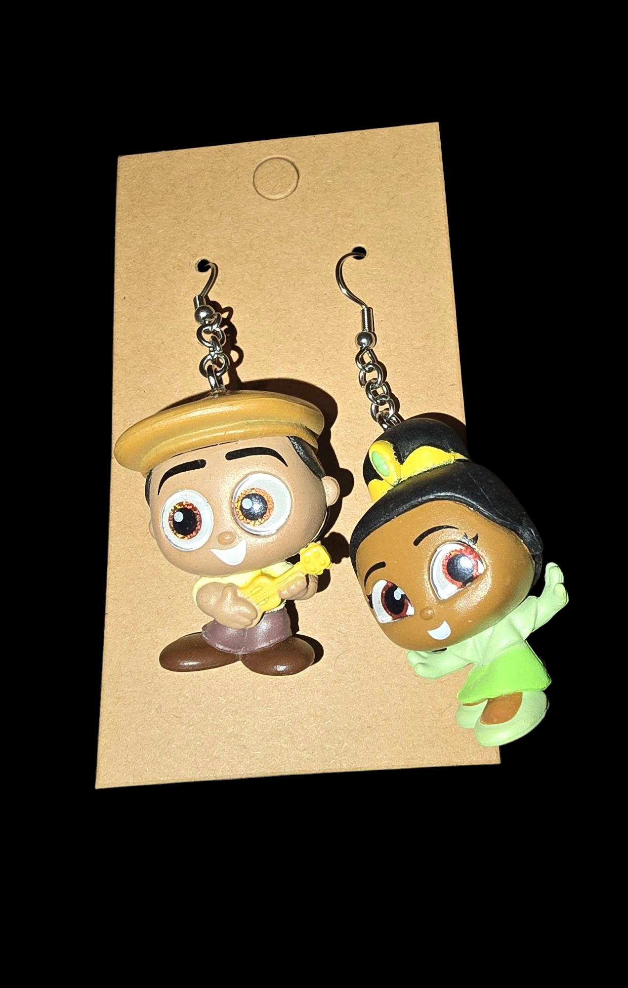 Princess and the frog Disney doorables earrings