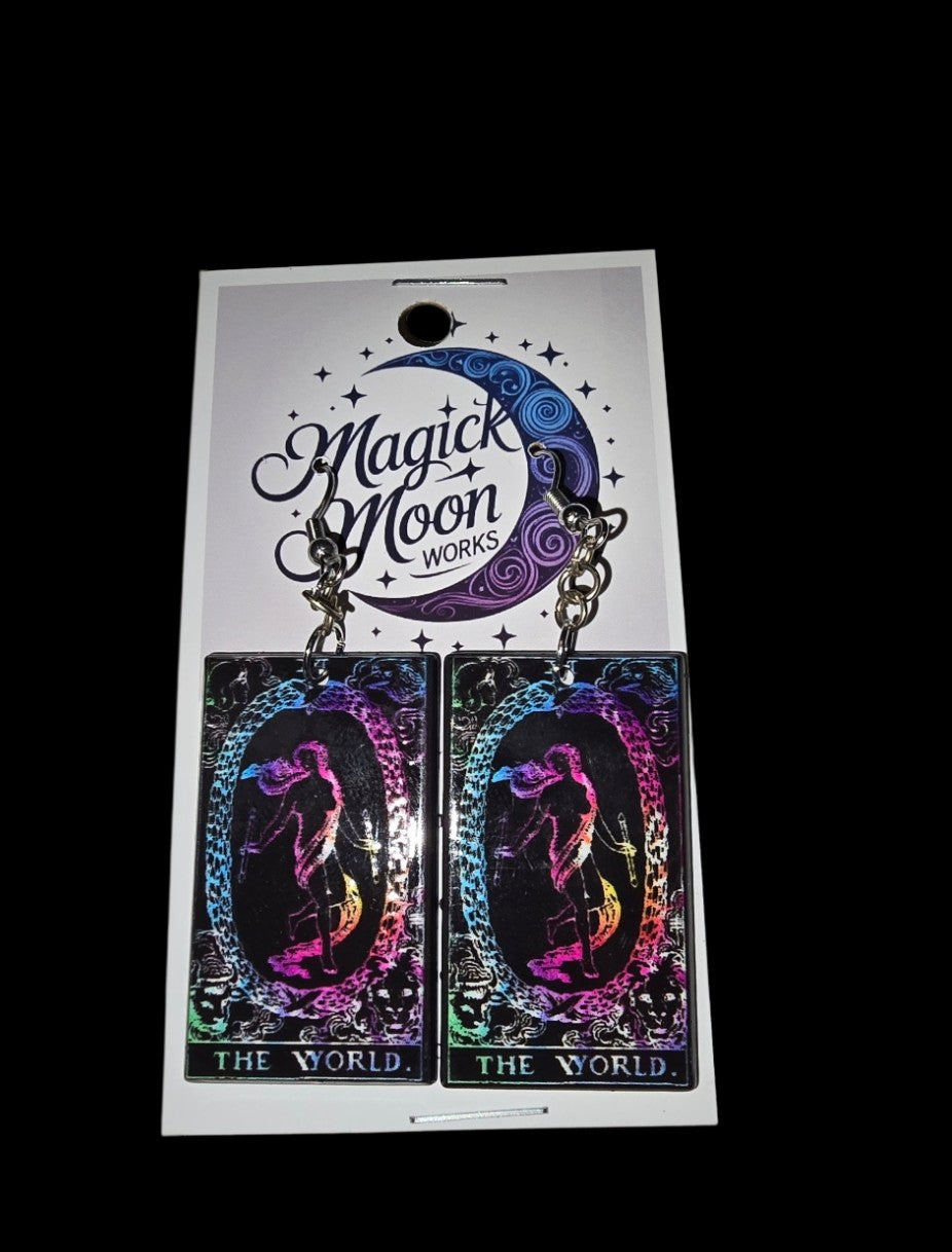 Pastel Tarot earrings