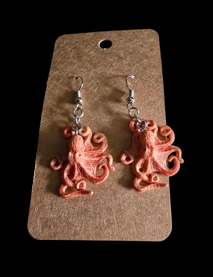 Sea creature earrings