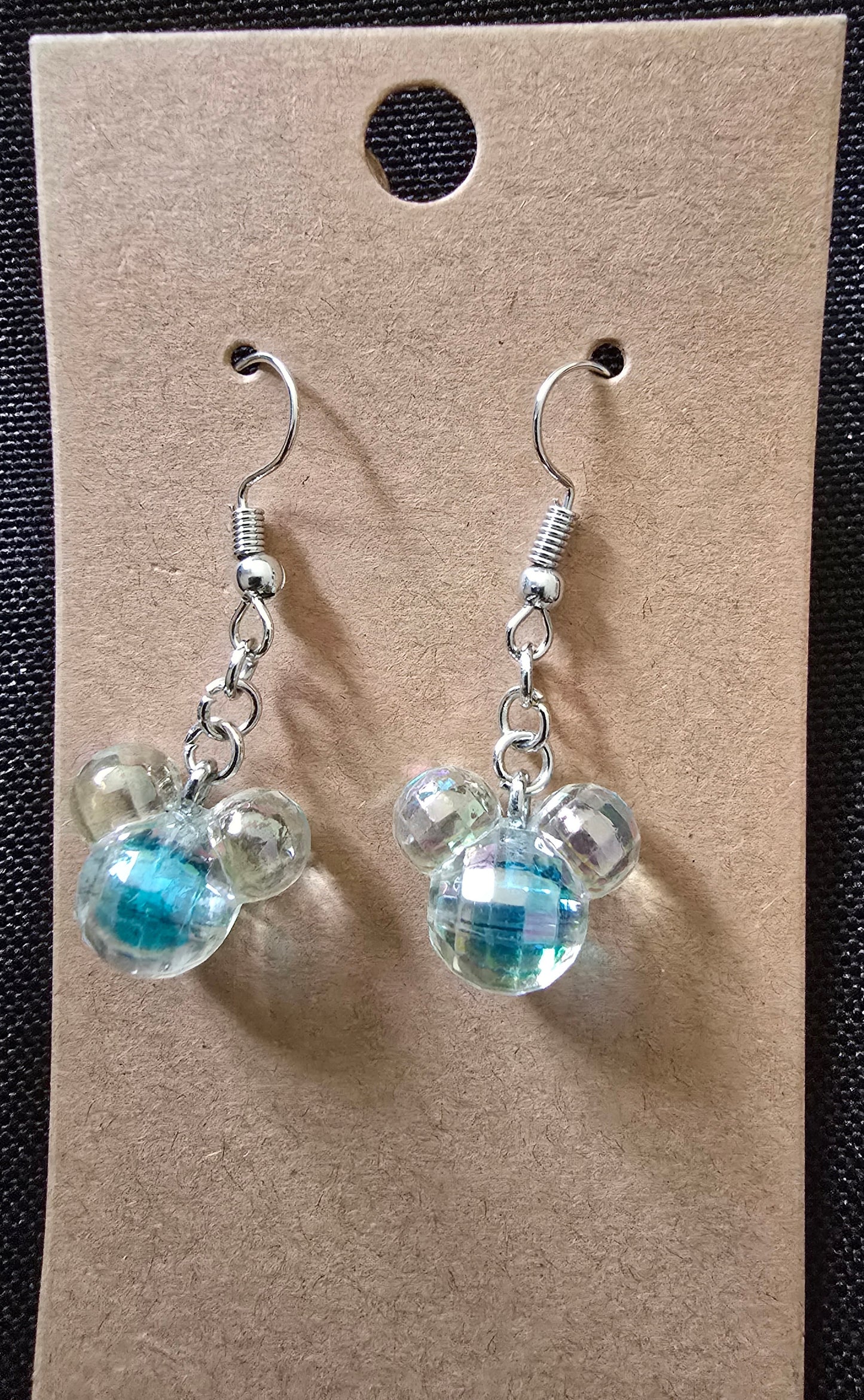 Mickey mouse colorful earrings