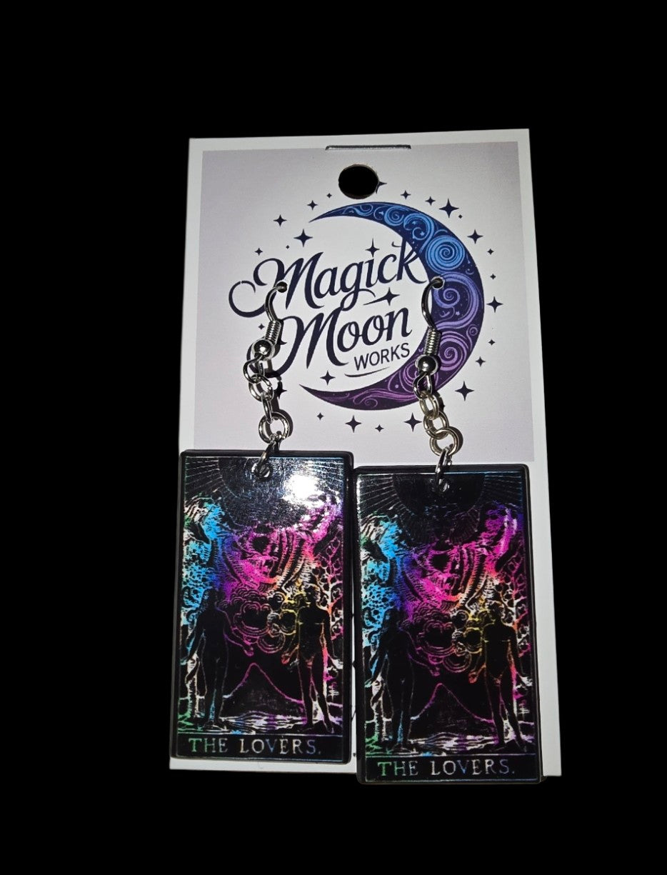 Pastel Tarot earrings
