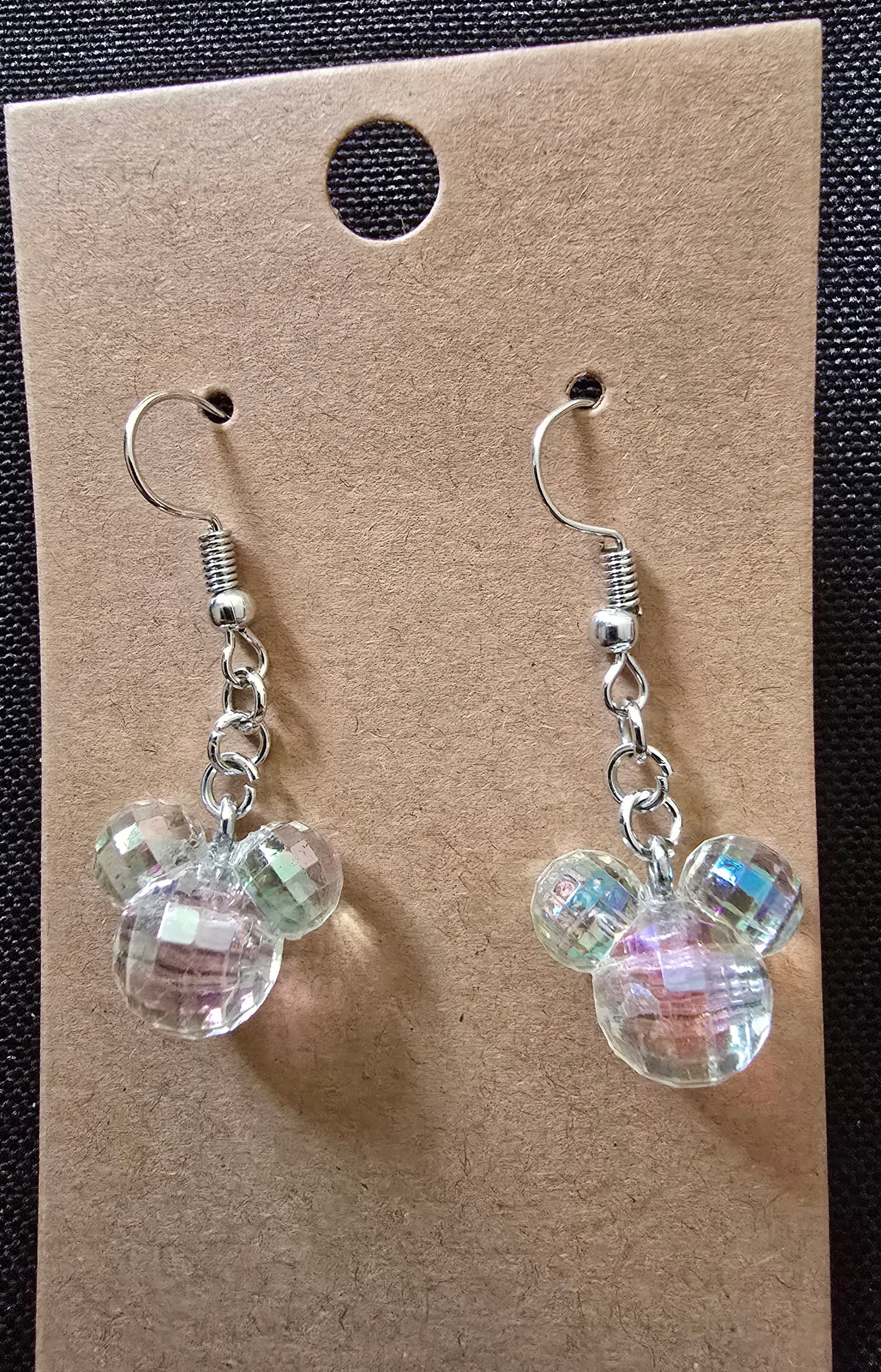 Mickey mouse colorful earrings
