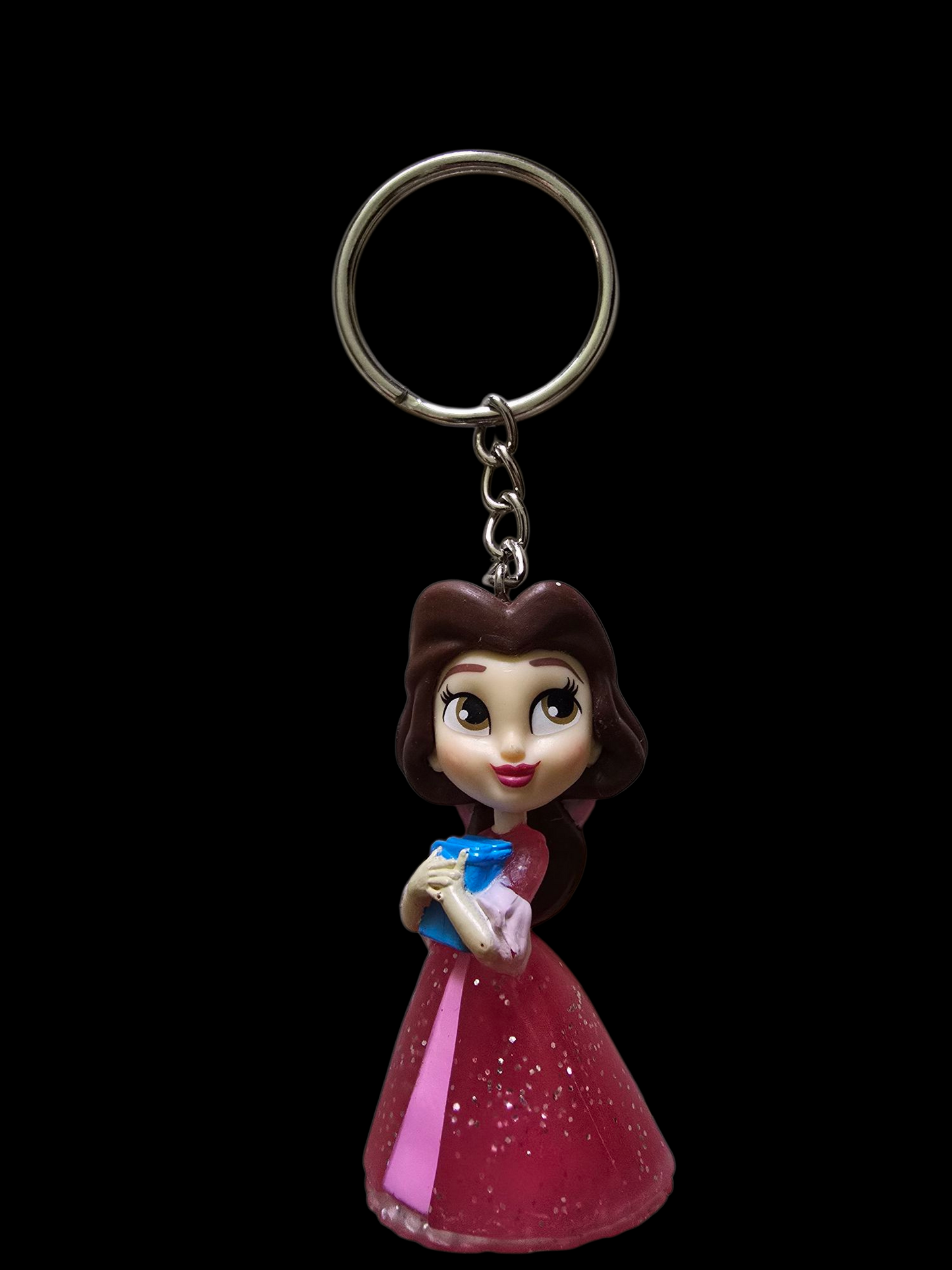 Beauty and the beast keychains