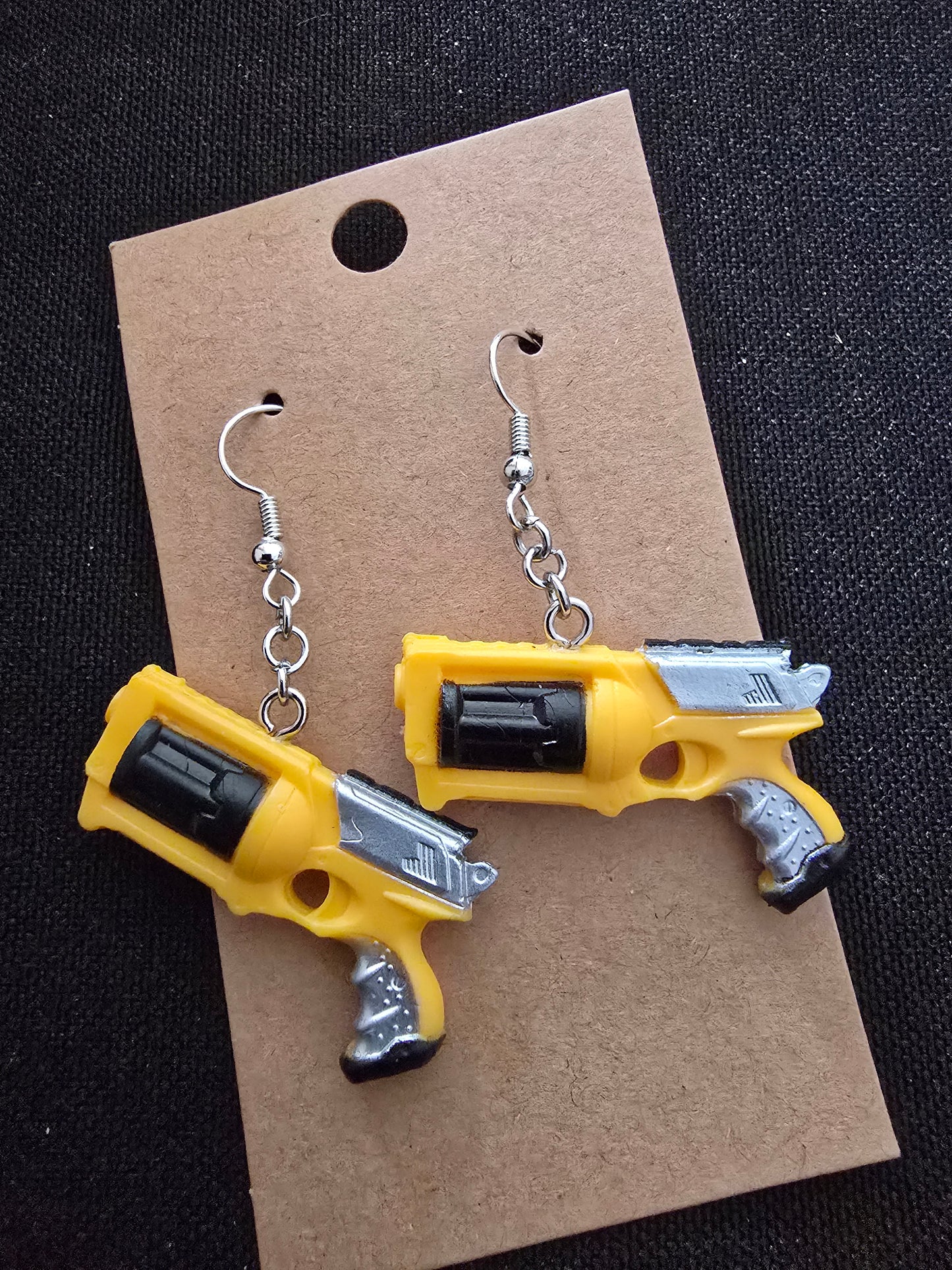 Nerf gun earrings