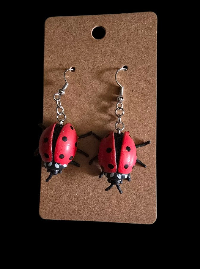 Insect earrings