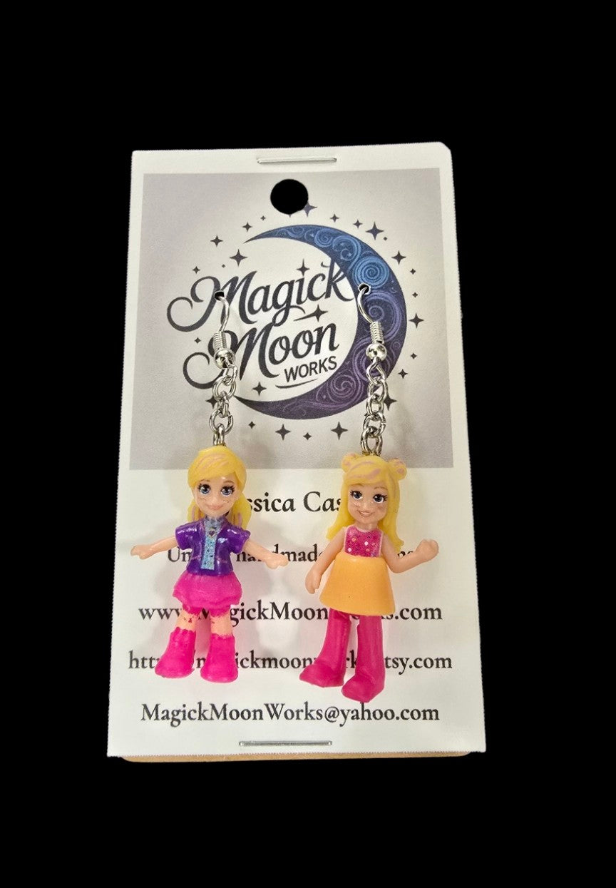 Polly pocket earrings