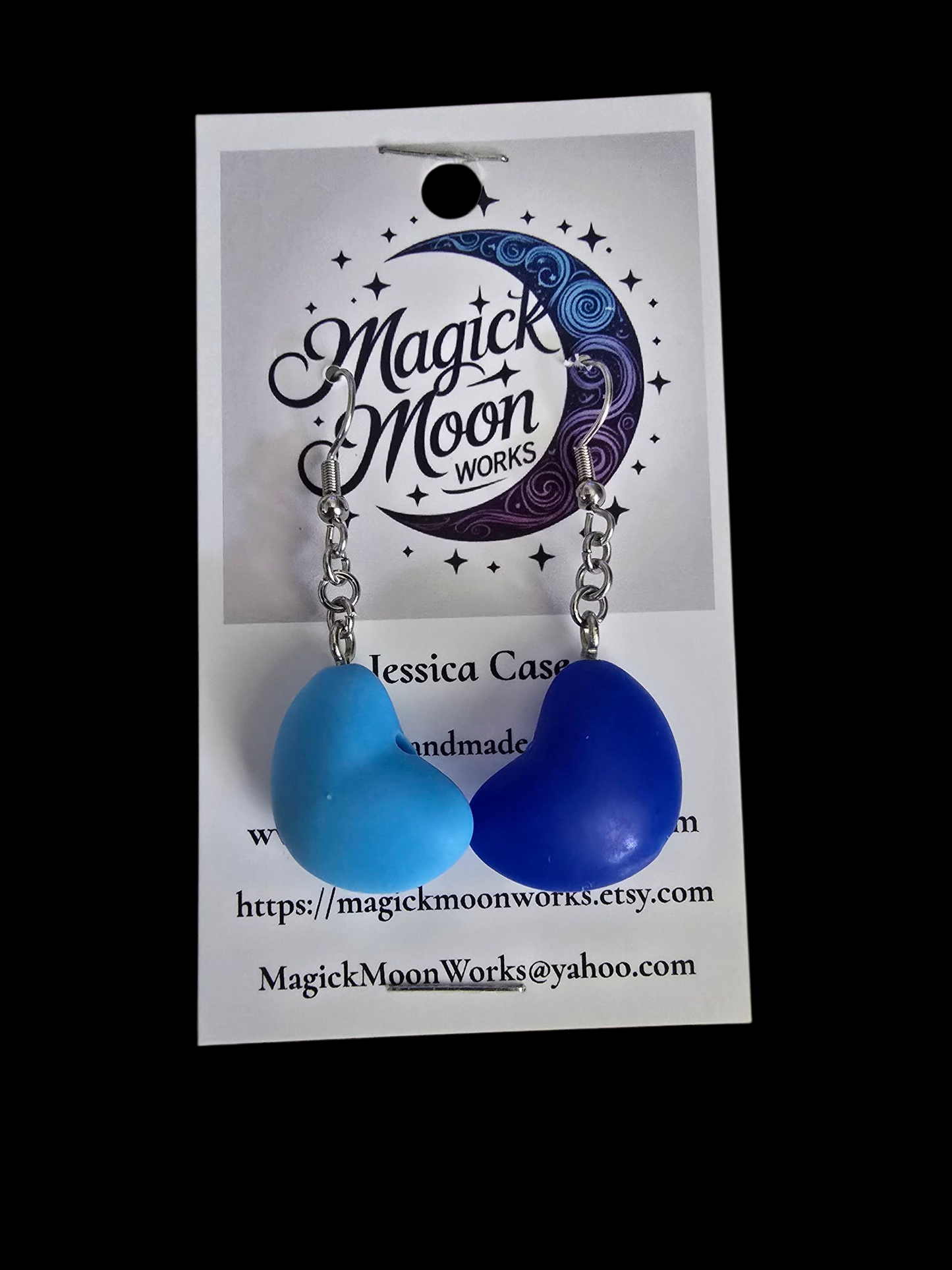 Silicone Heart earrings