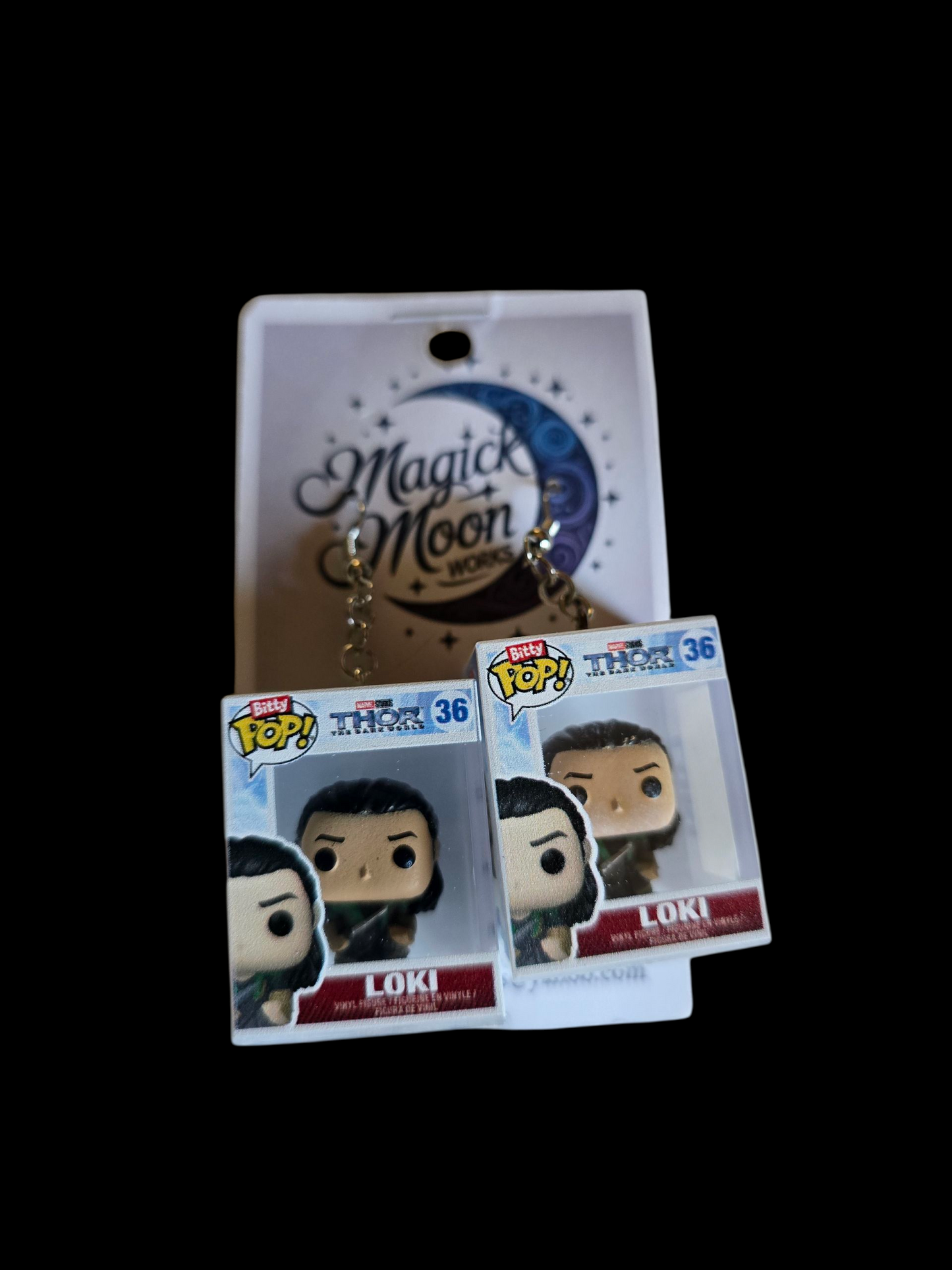 Mini Funko pop earrings